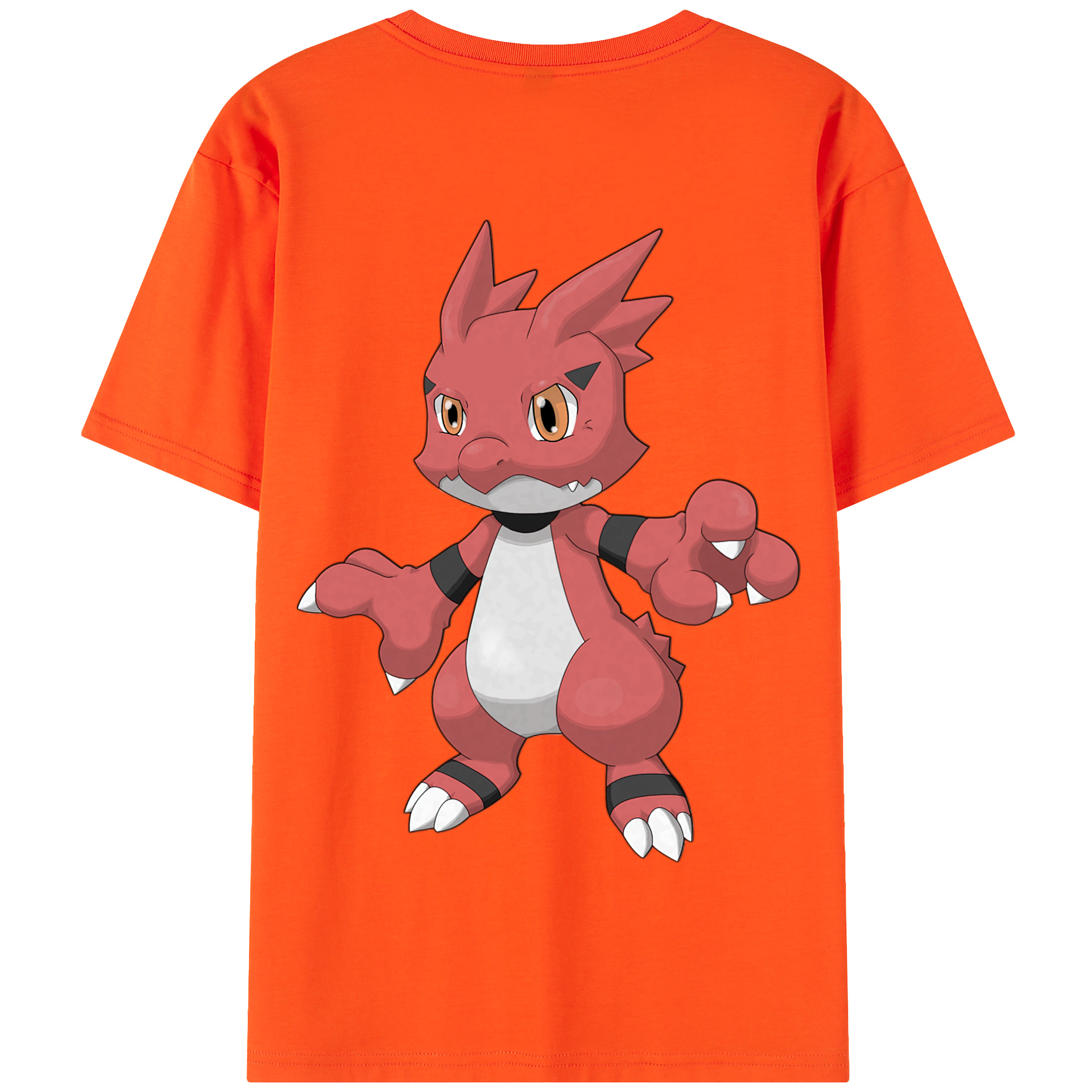 （画像用） Digimon デジタルモンスター/デジモン 綿100％半袖Tシャツ（背面プリント）