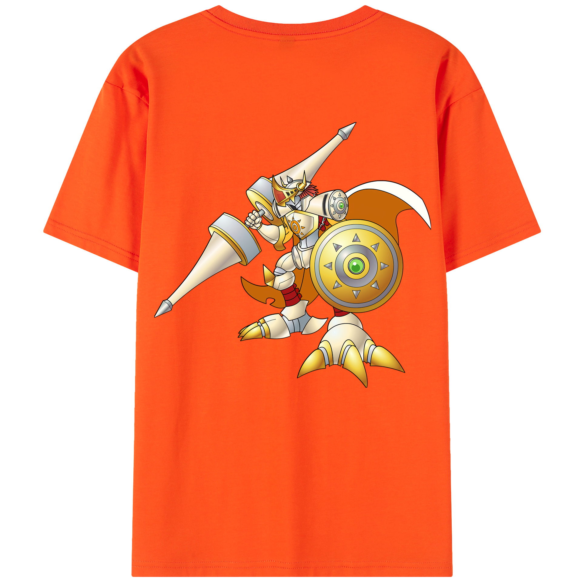 （画像用） Digimon デジタルモンスター/デジモン 綿100％半袖Tシャツ（背面プリント）