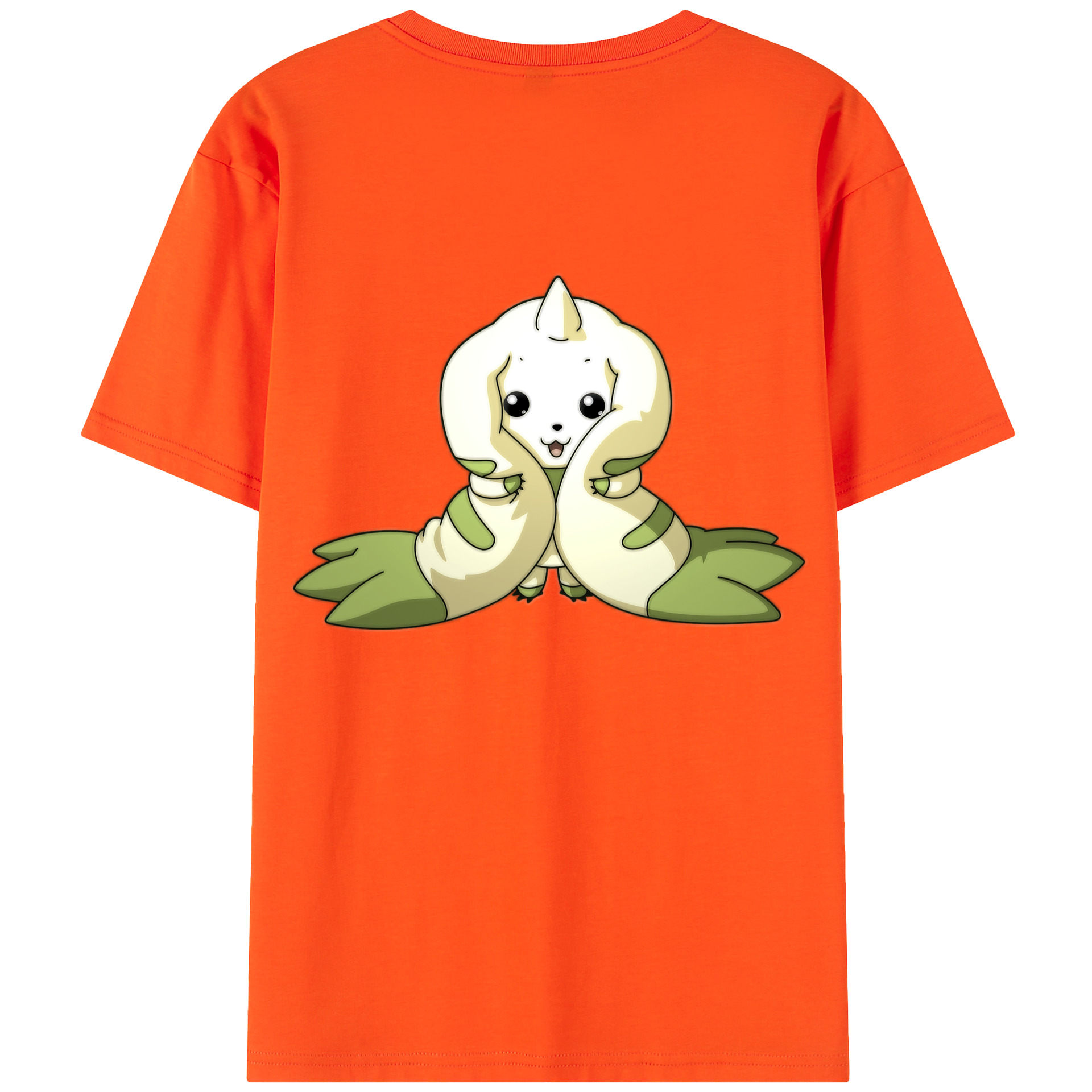（画像用） Digimon デジタルモンスター/デジモン 綿100％半袖Tシャツ（背面プリント）