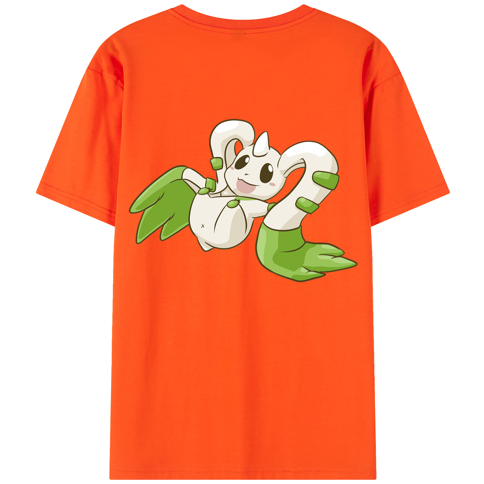 （画像用） Digimon デジタルモンスター/デジモン 綿100％半袖Tシャツ（背面プリント）