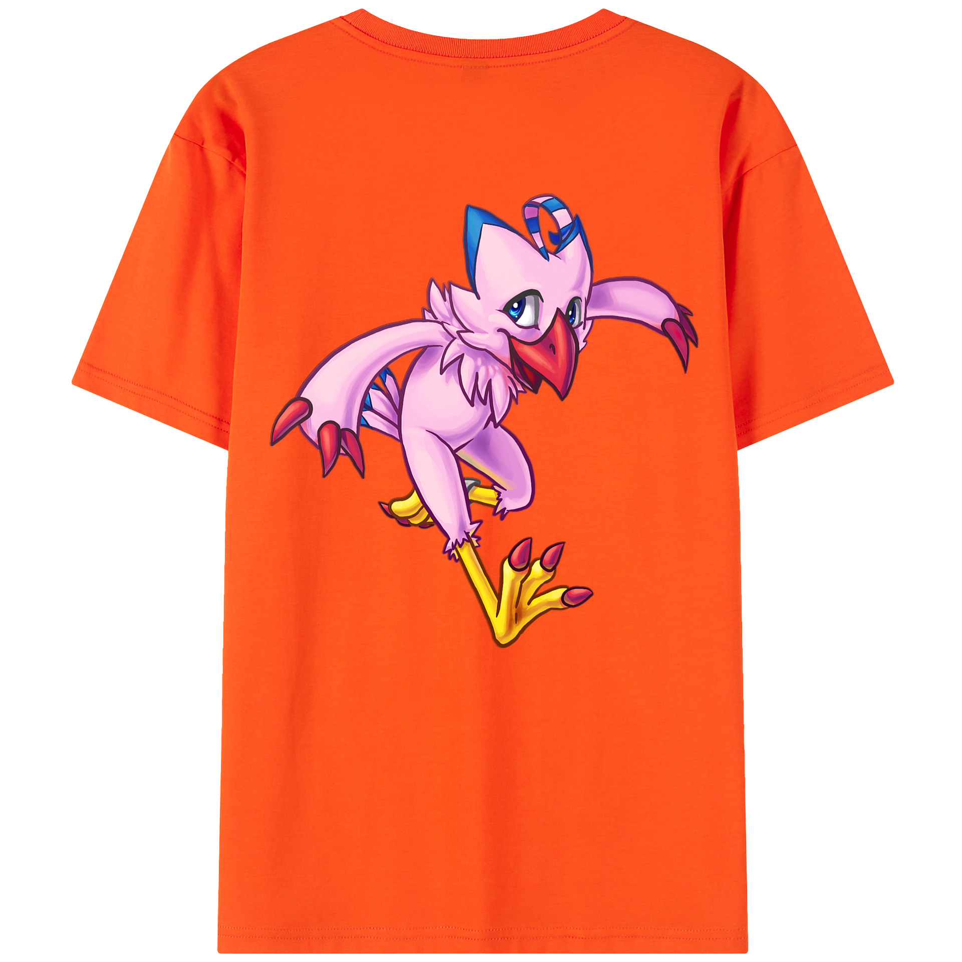 （画像用） Digimon デジタルモンスター/デジモン 綿100％半袖Tシャツ（背面プリント）