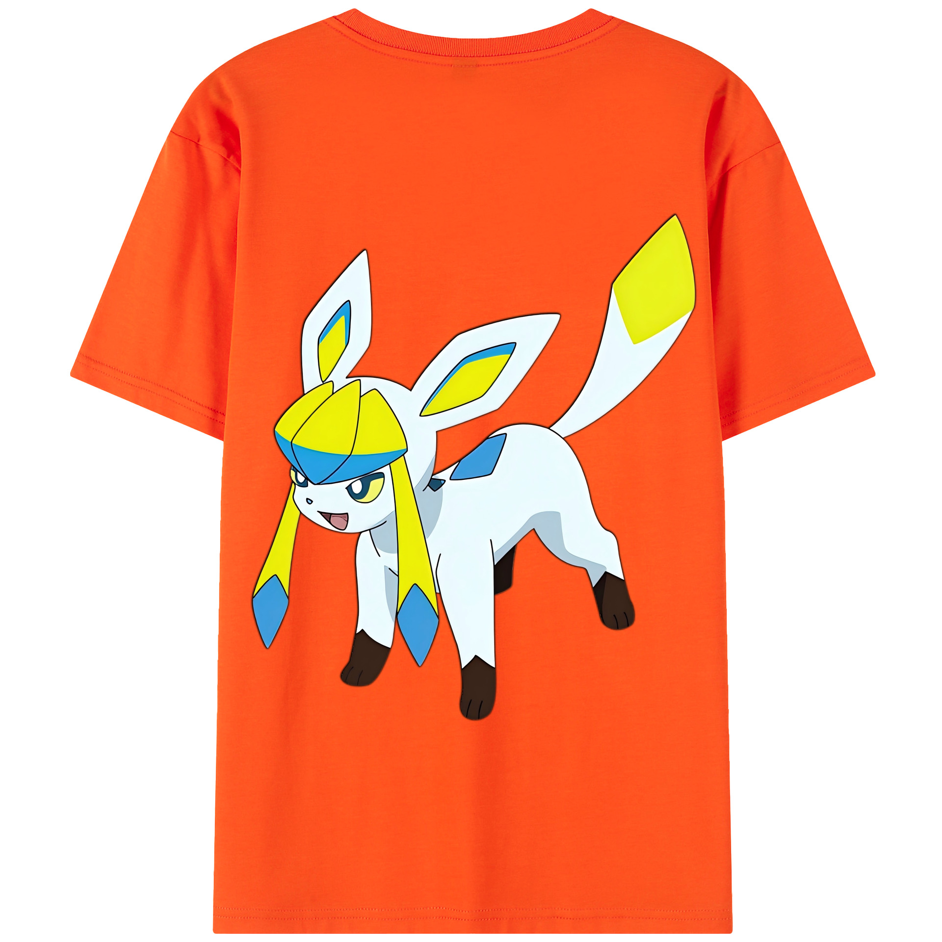 （画像用） Digimon デジタルモンスター/デジモン 綿100％半袖Tシャツ（背面プリント）