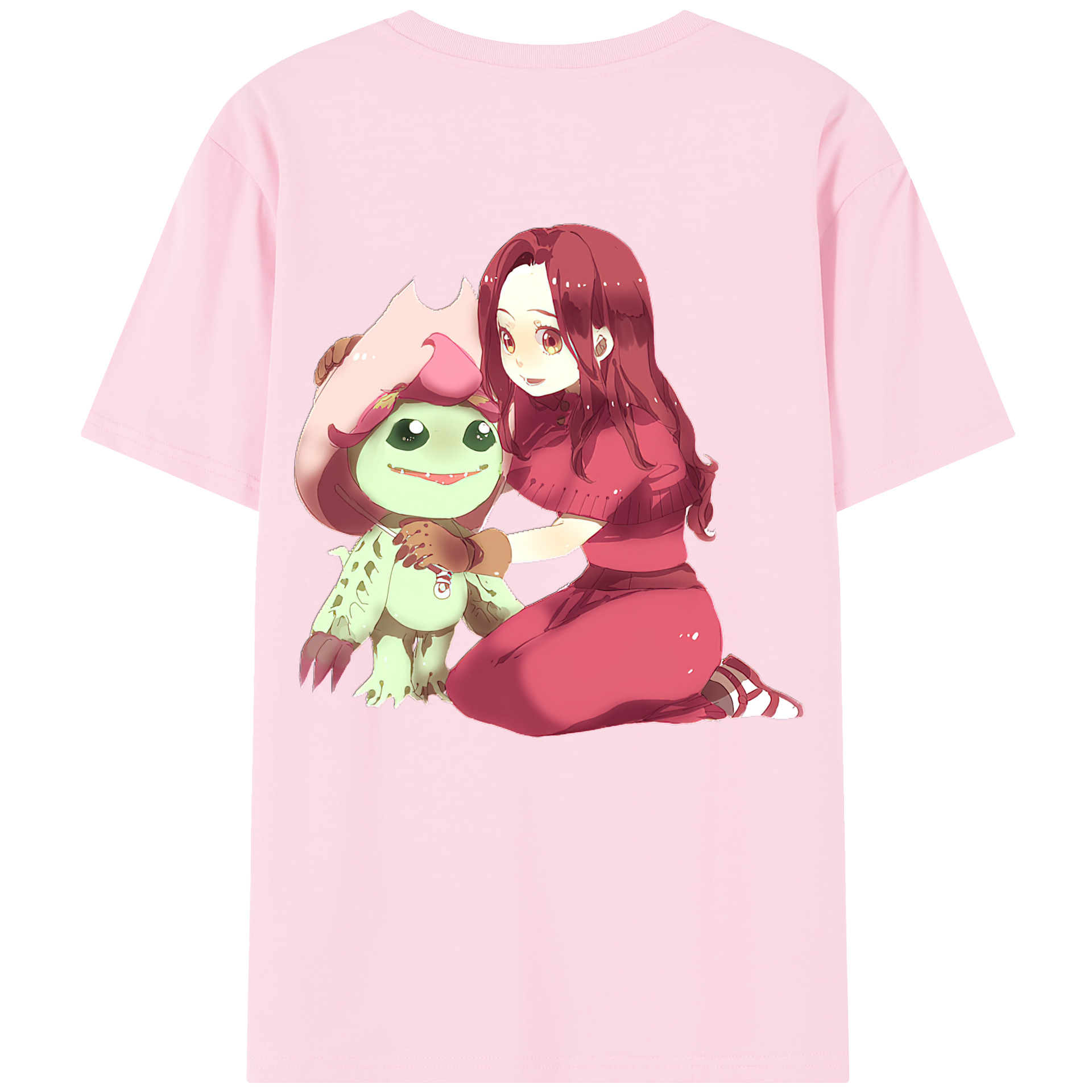 （画像用） Digimon デジタルモンスター/デジモン 綿100％半袖Tシャツ（背面プリント）