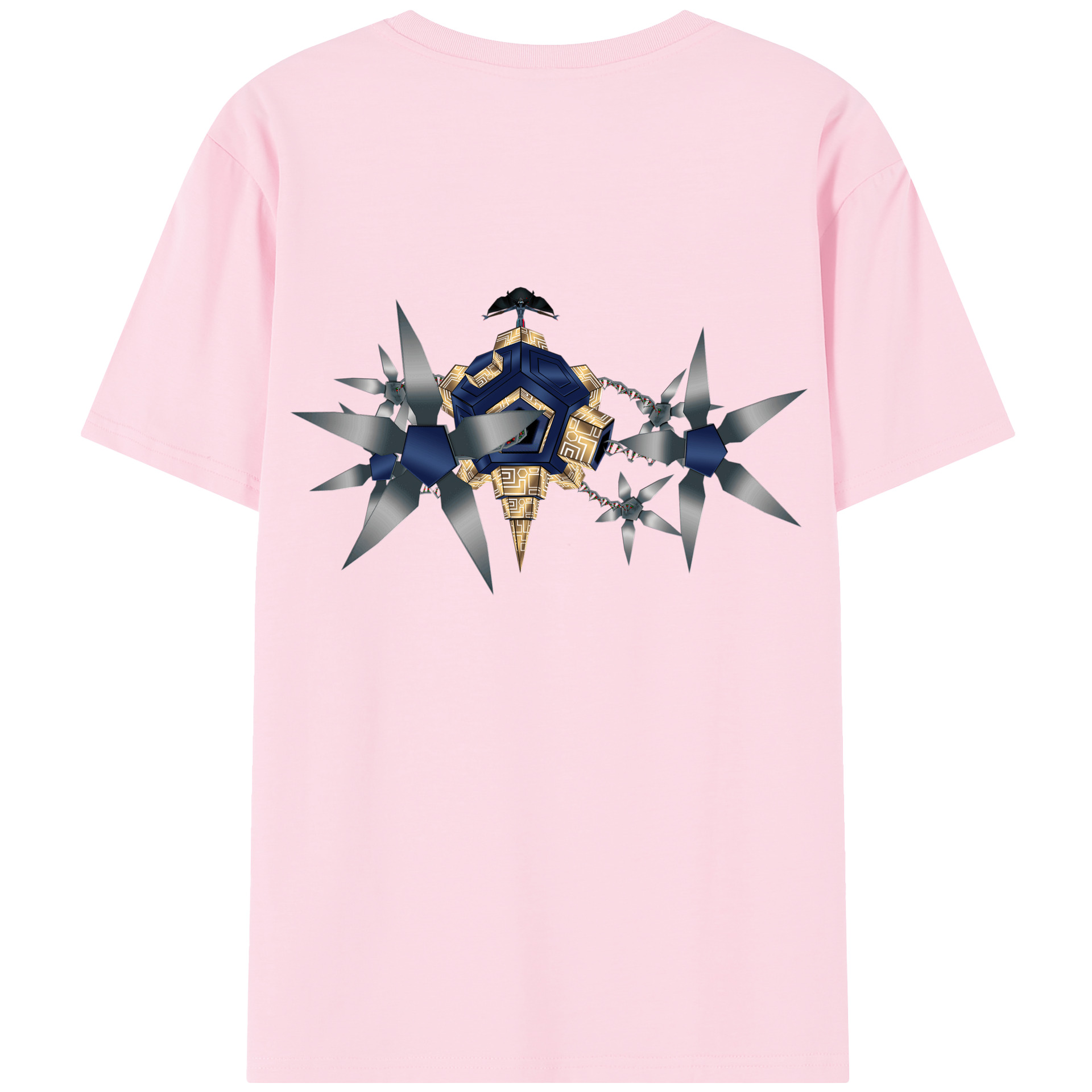 （画像用） Digimon デジタルモンスター/デジモン 綿100％半袖Tシャツ（背面プリント）