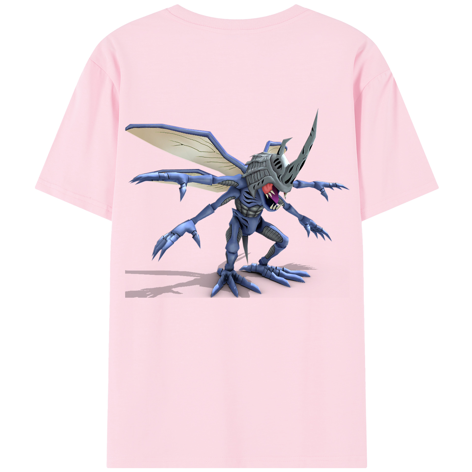 （画像用） Digimon デジタルモンスター/デジモン 綿100％半袖Tシャツ（背面プリント）
