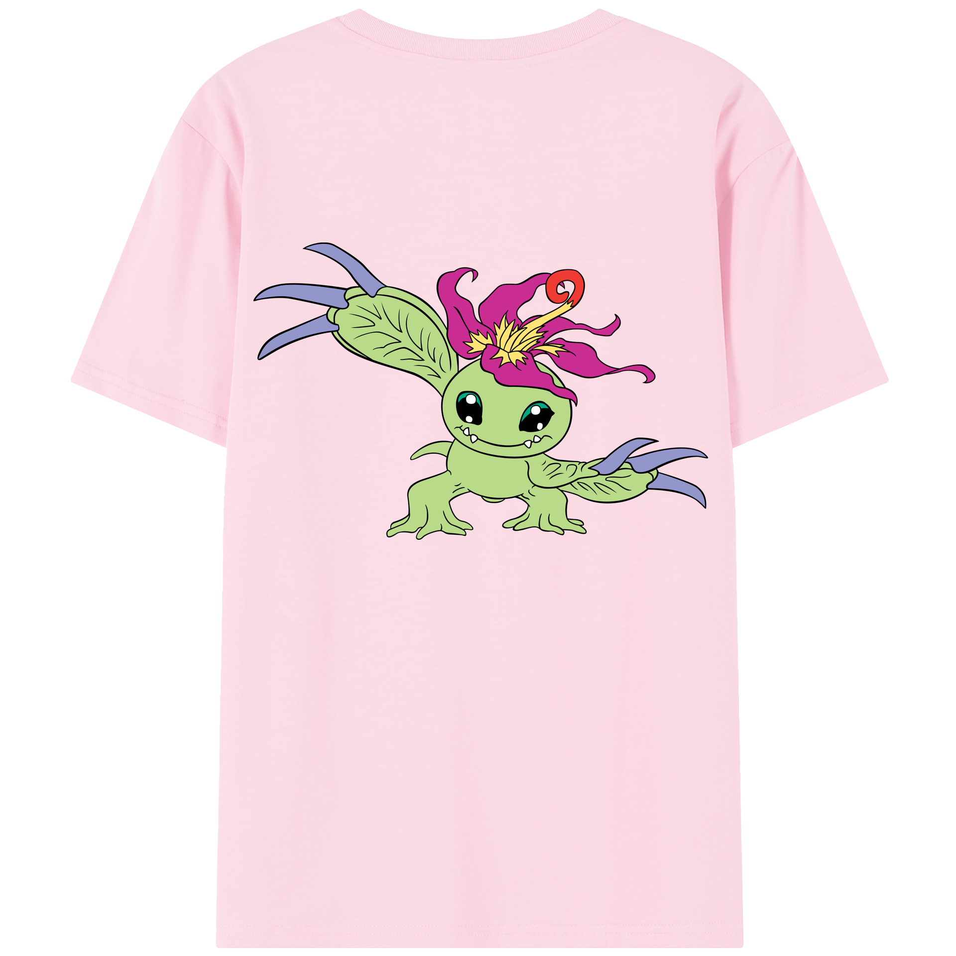 （画像用） Digimon デジタルモンスター/デジモン 綿100％半袖Tシャツ（背面プリント）