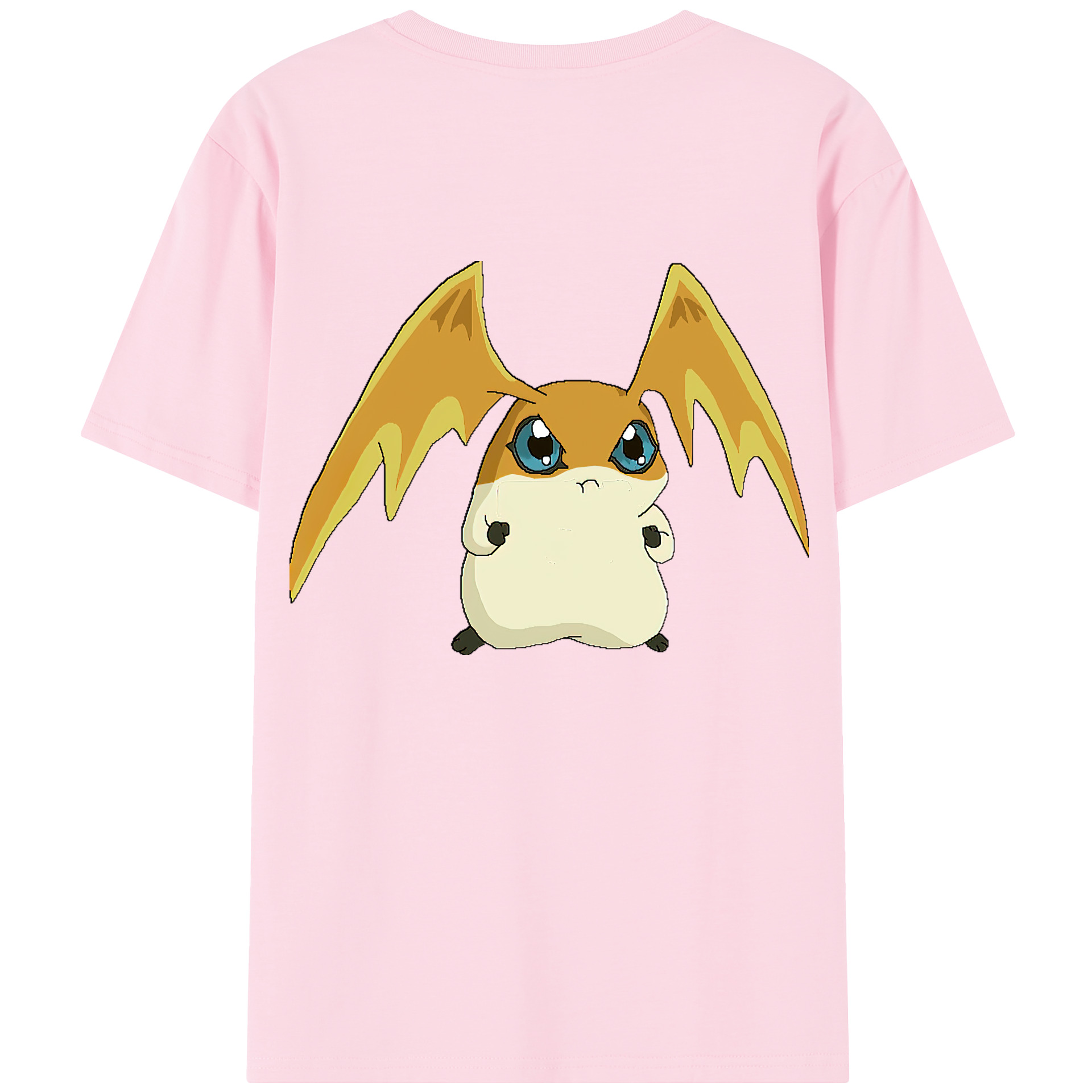 （画像用） Digimon デジタルモンスター/デジモン 綿100％半袖Tシャツ（背面プリント）