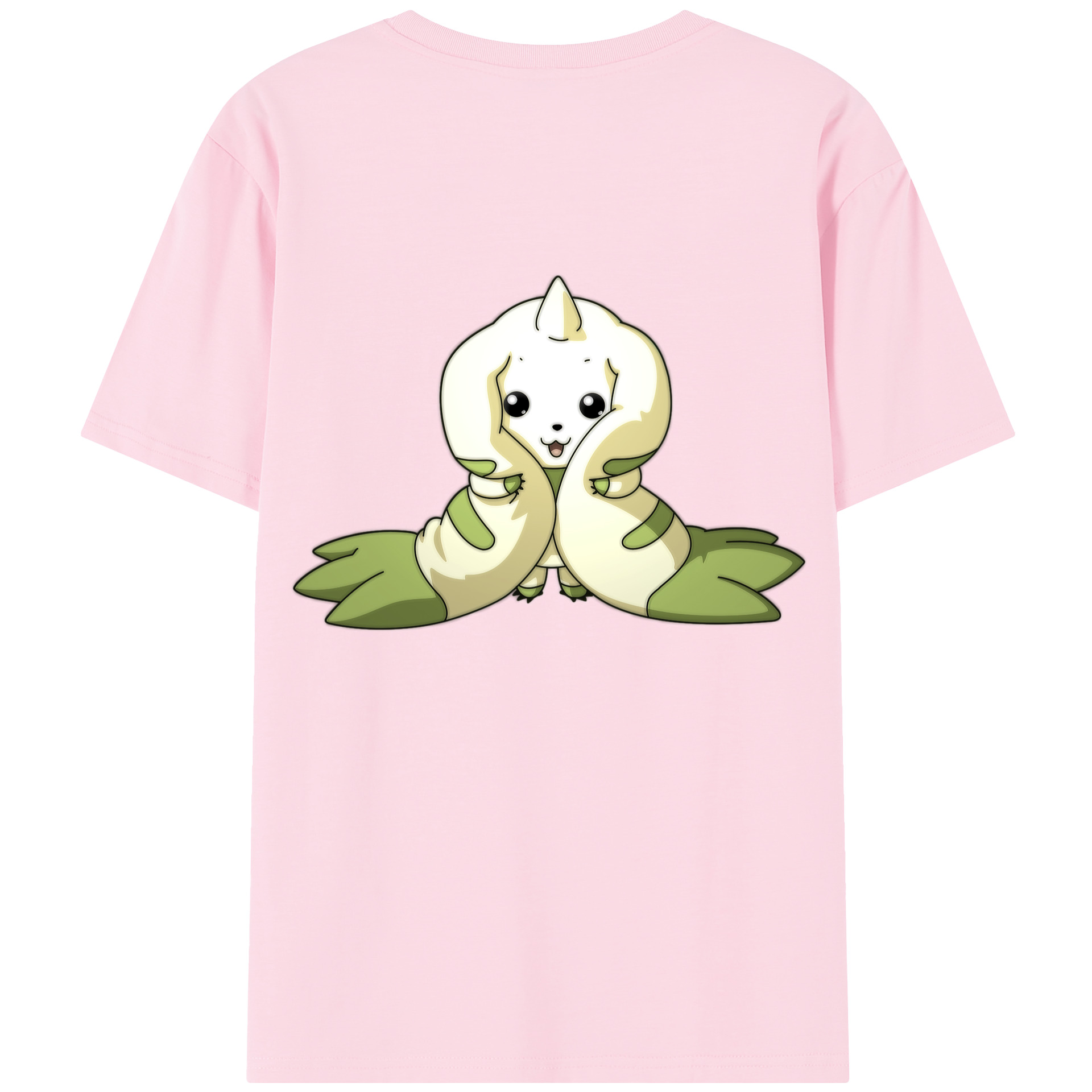（画像用） Digimon デジタルモンスター/デジモン 綿100％半袖Tシャツ（背面プリント）