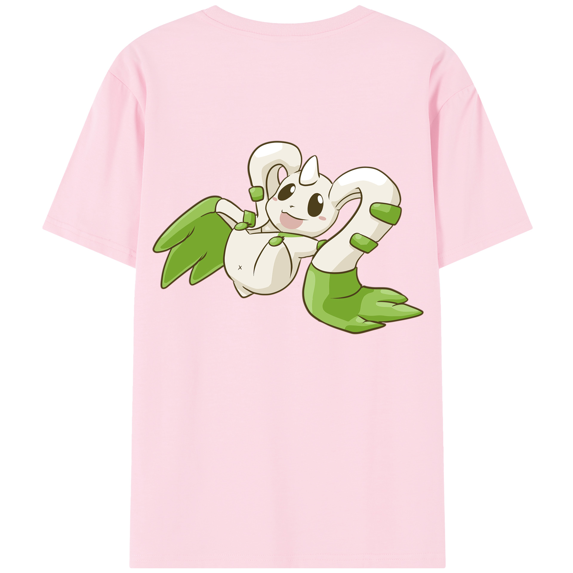 （画像用） Digimon デジタルモンスター/デジモン 綿100％半袖Tシャツ（背面プリント）