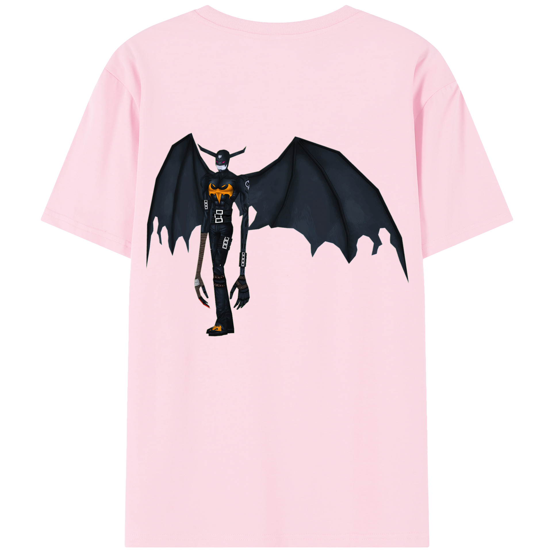 （画像用） Digimon デジタルモンスター/デジモン 綿100％半袖Tシャツ（背面プリント）
