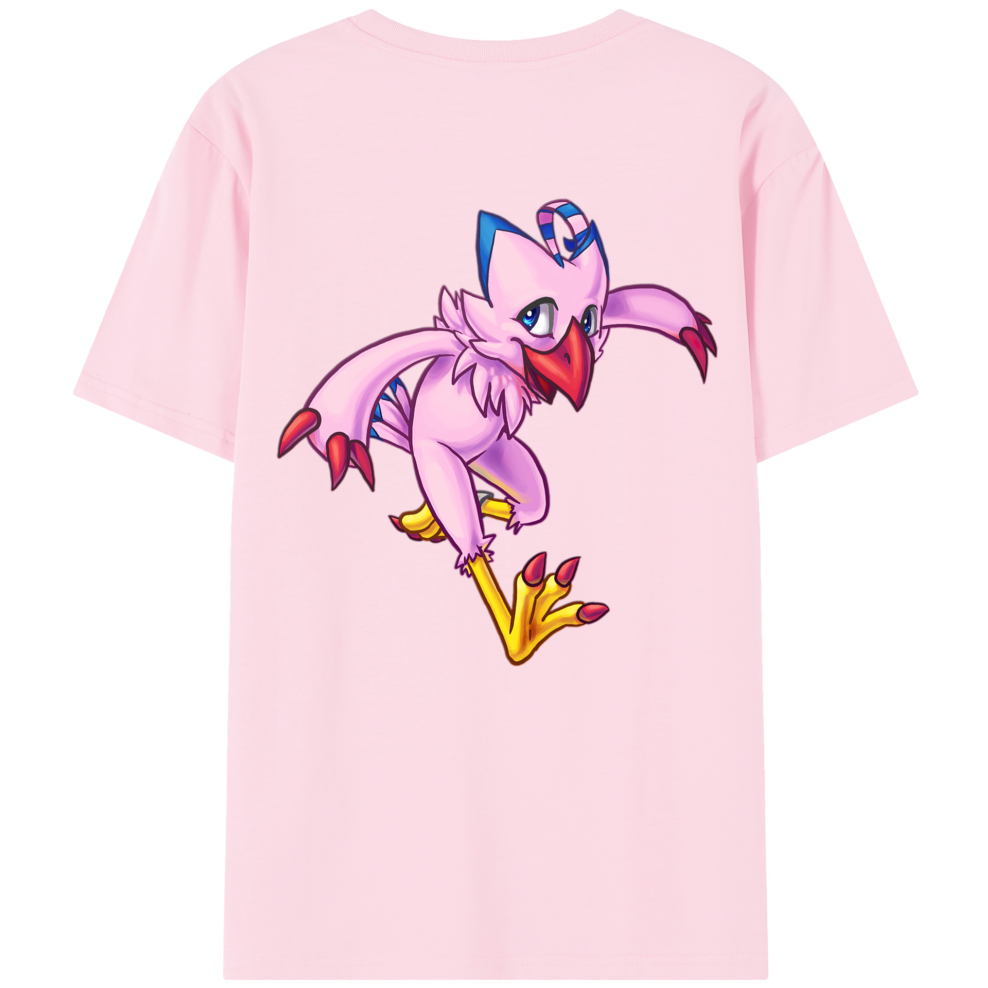 （画像用） Digimon デジタルモンスター/デジモン 綿100％半袖Tシャツ（背面プリント）