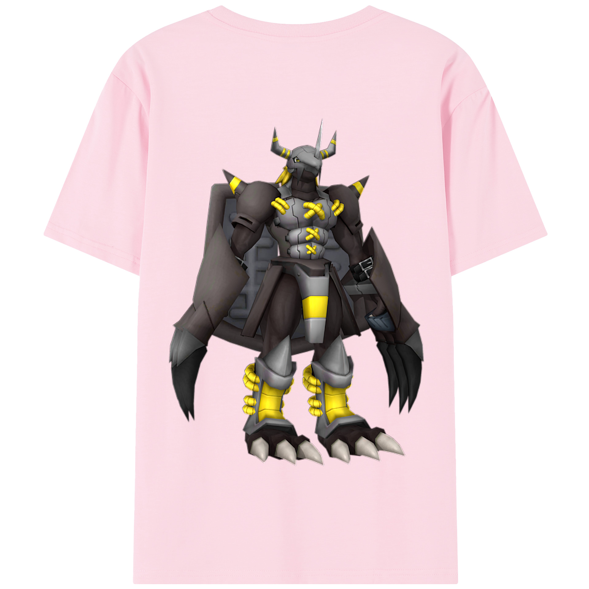 （画像用） Digimon デジタルモンスター/デジモン 綿100％半袖Tシャツ（背面プリント）