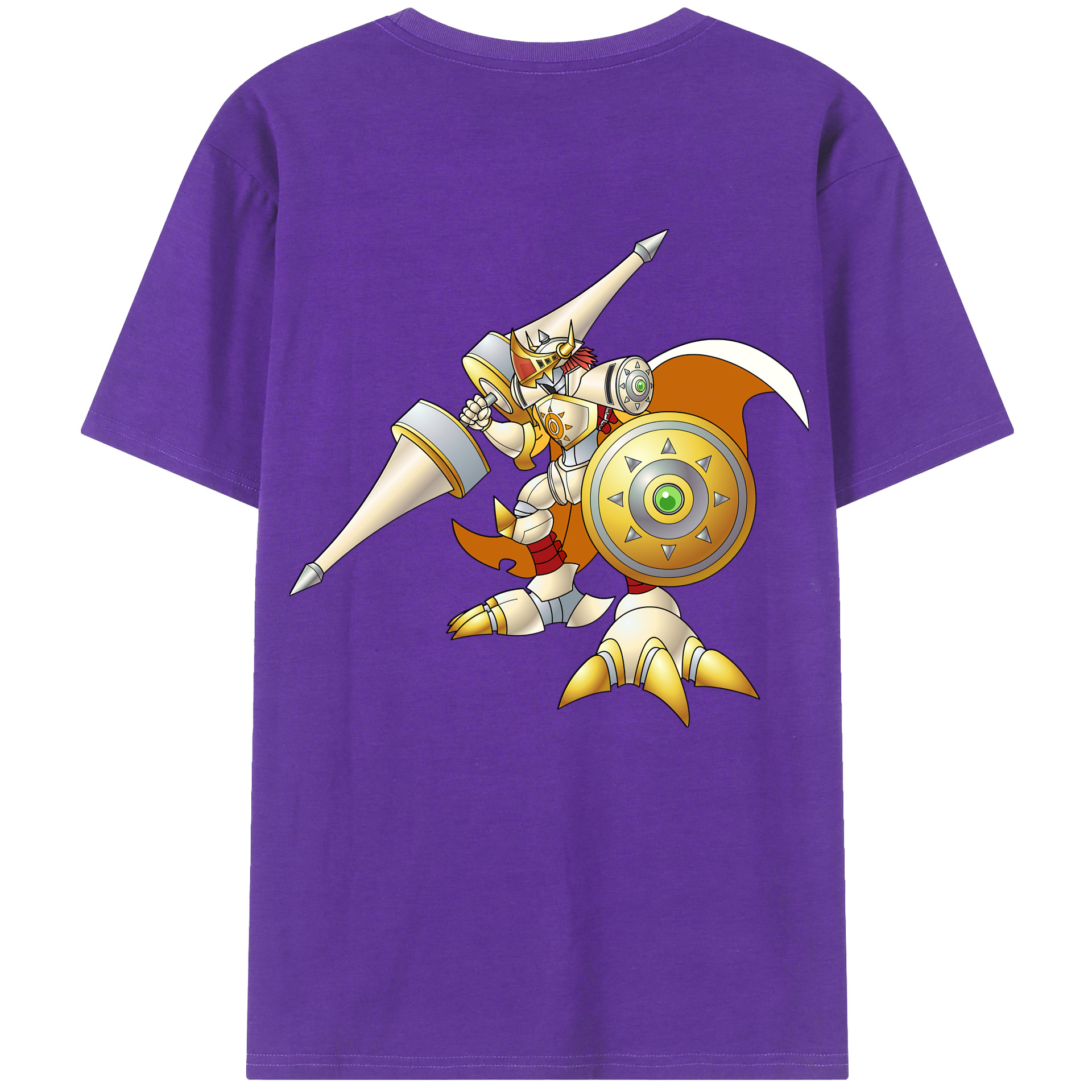 （画像用） Digimon デジタルモンスター/デジモン 綿100％半袖Tシャツ（背面プリント）