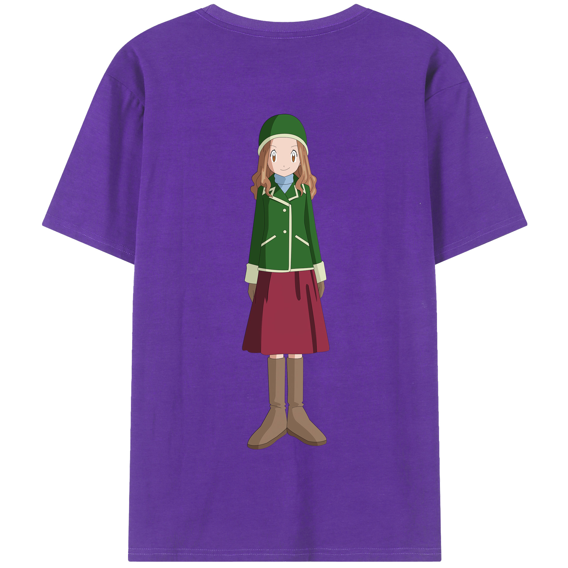 （画像用） Digimon デジタルモンスター/デジモン 綿100％半袖Tシャツ（背面プリント）