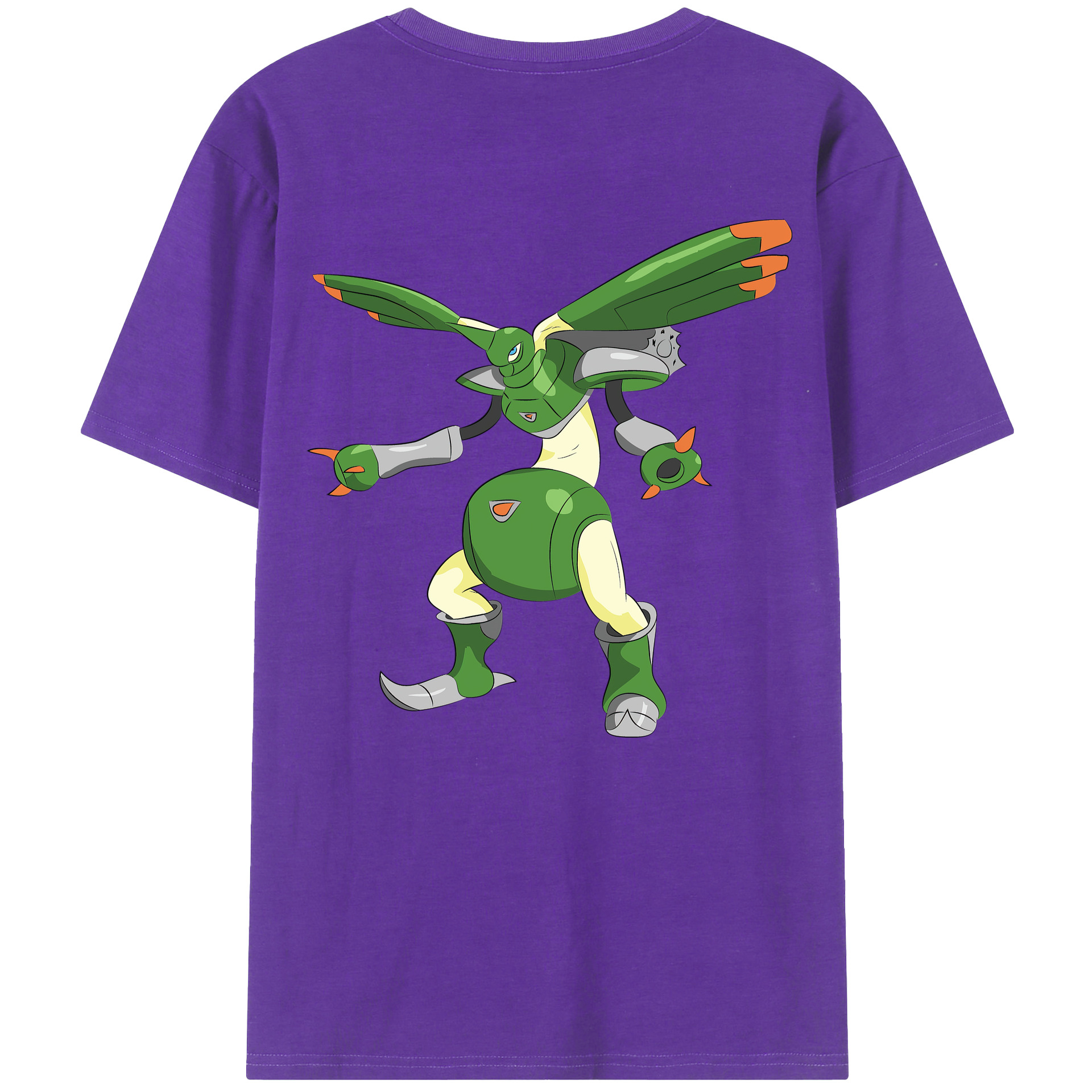 （画像用） Digimon デジタルモンスター/デジモン 綿100％半袖Tシャツ（背面プリント）