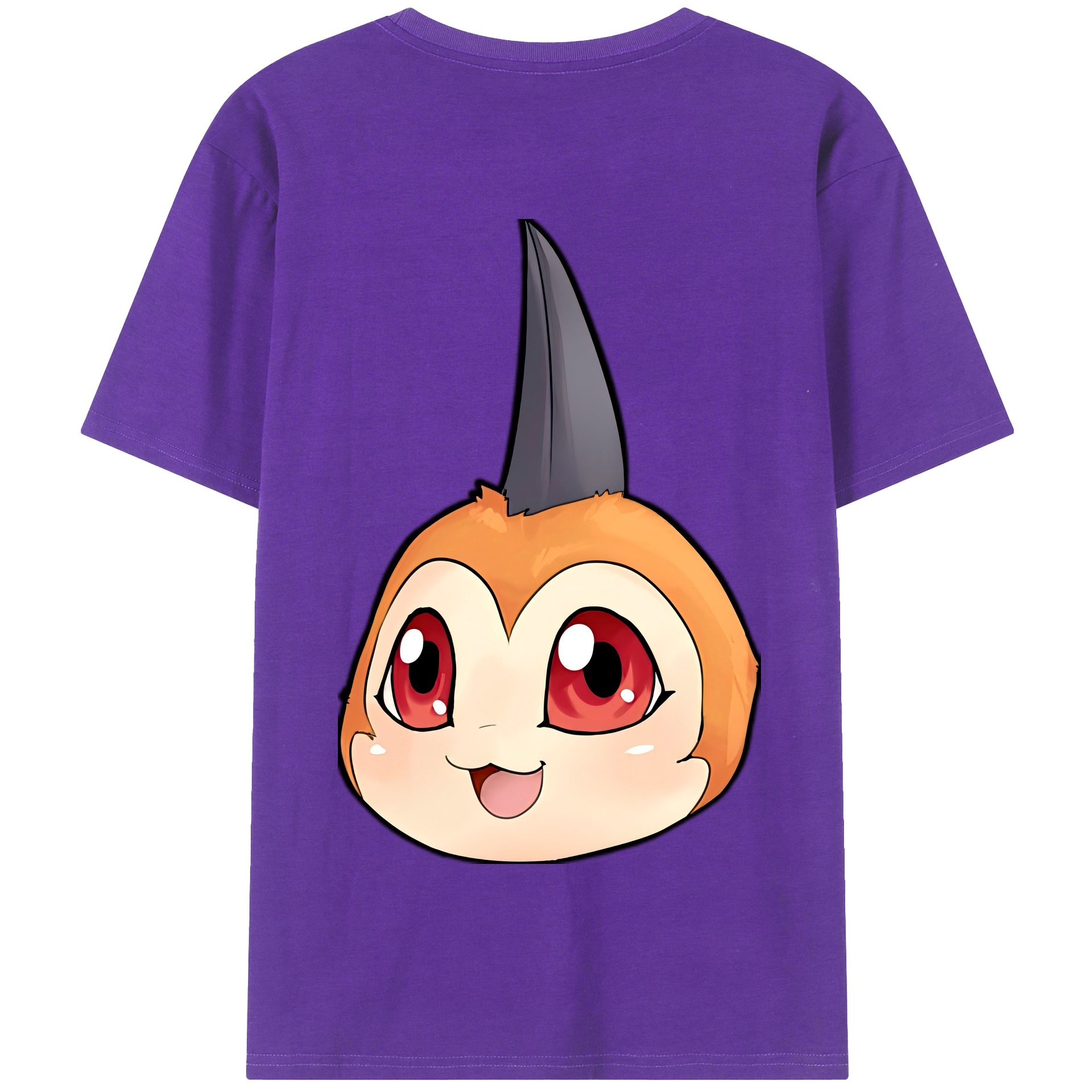 （画像用） Digimon デジタルモンスター/デジモン 綿100％半袖Tシャツ（背面プリント）