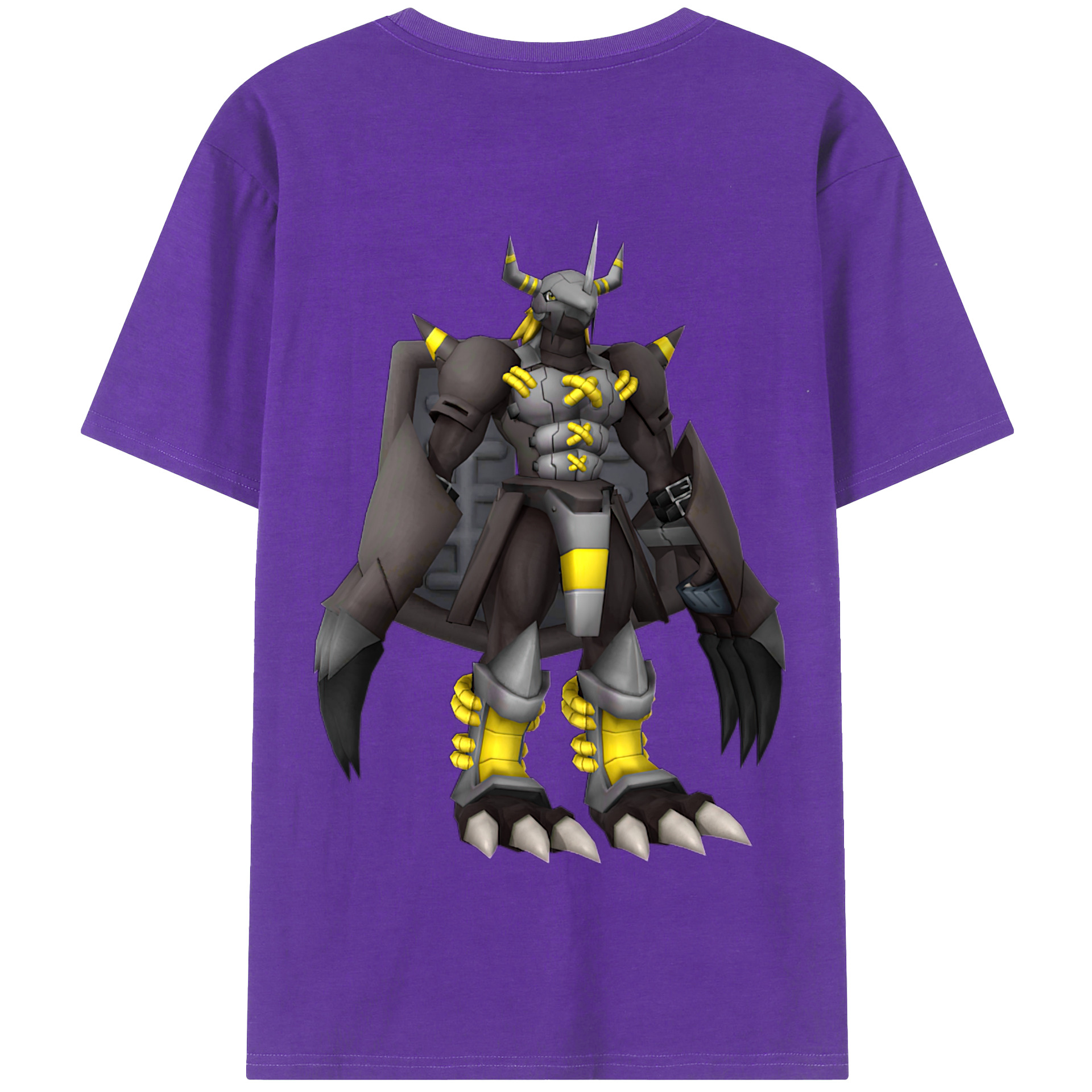 （画像用） Digimon デジタルモンスター/デジモン 綿100％半袖Tシャツ（背面プリント）