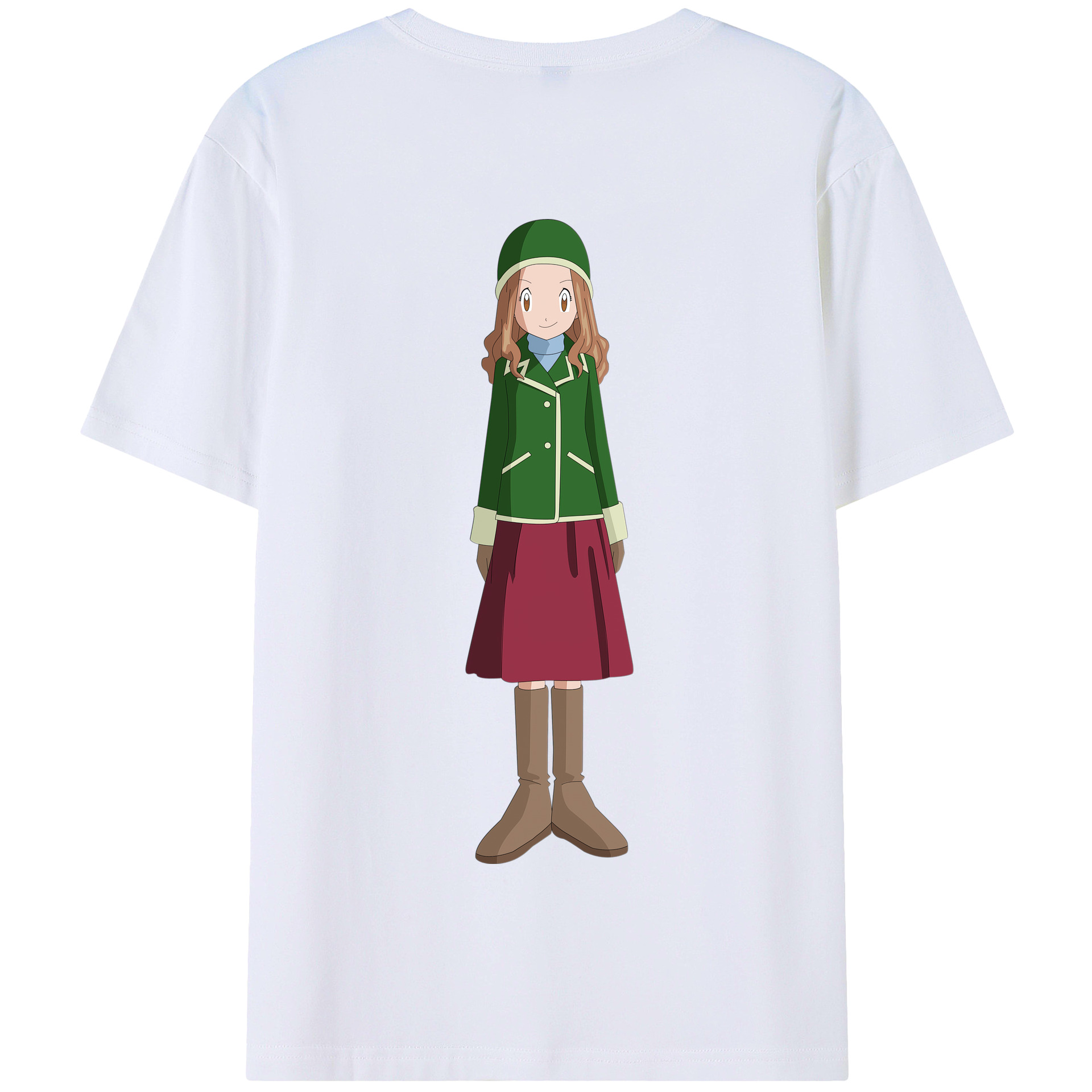 （画像用） Digimon デジタルモンスター/デジモン 綿100％半袖Tシャツ（背面プリント）