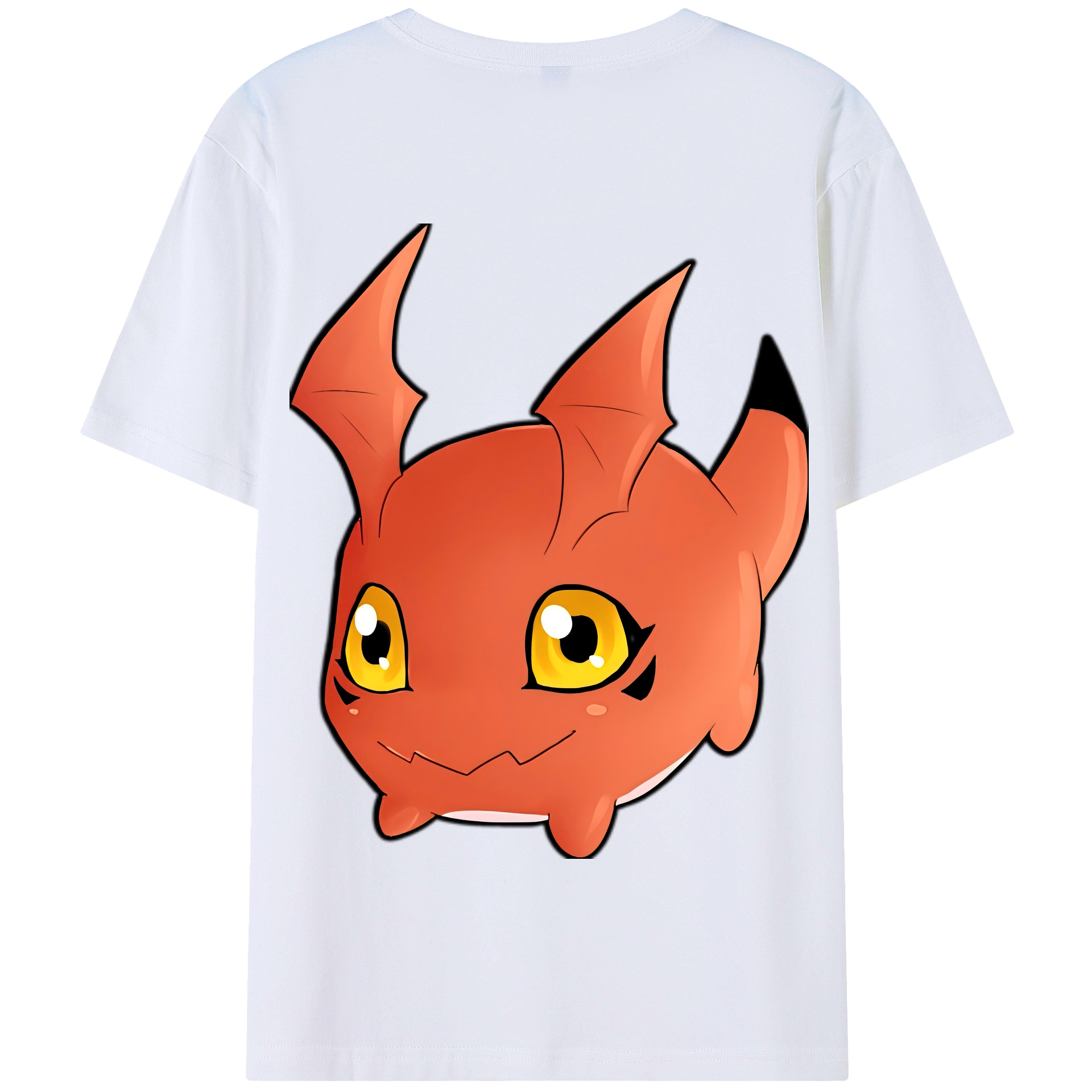 （画像用） Digimon デジタルモンスター/デジモン 綿100％半袖Tシャツ（背面プリント）