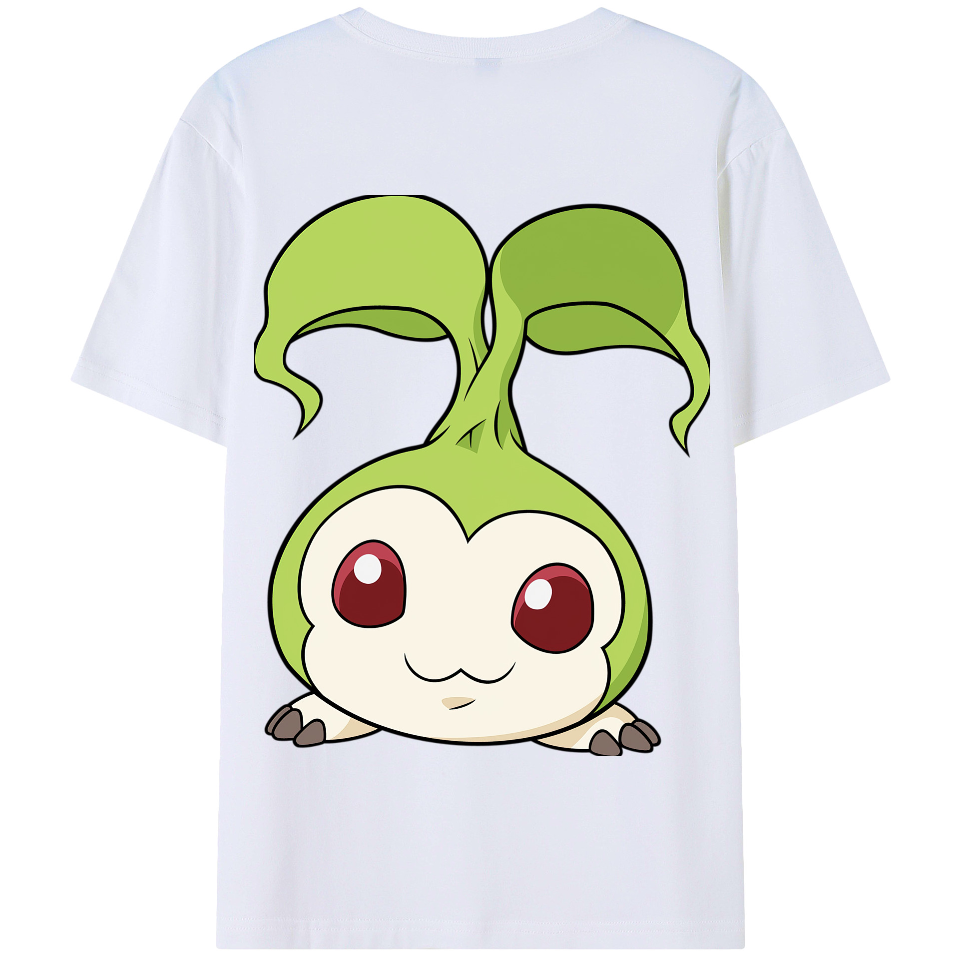 （画像用） Digimon デジタルモンスター/デジモン 綿100％半袖Tシャツ（背面プリント）