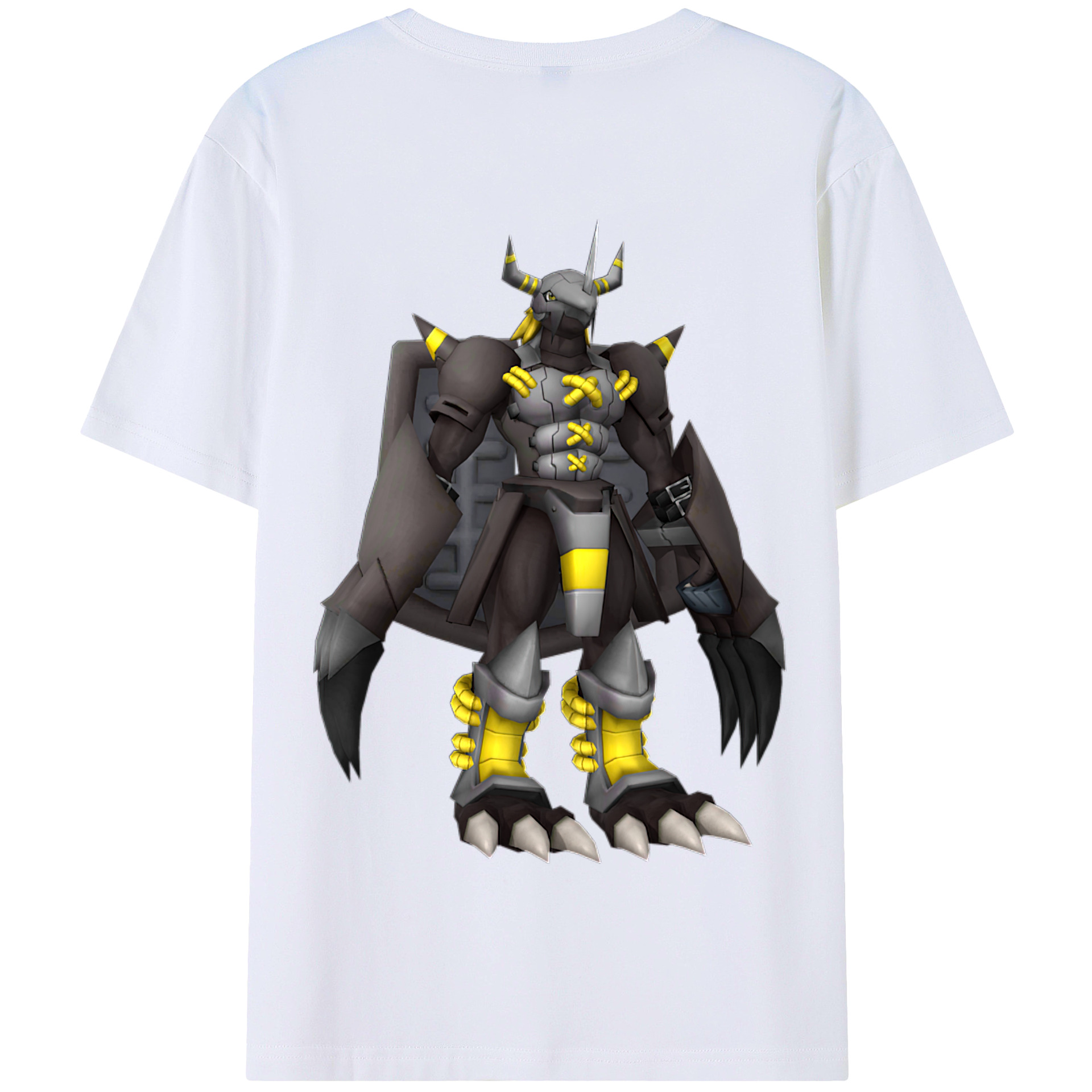 （画像用） Digimon デジタルモンスター/デジモン 綿100％半袖Tシャツ（背面プリント）