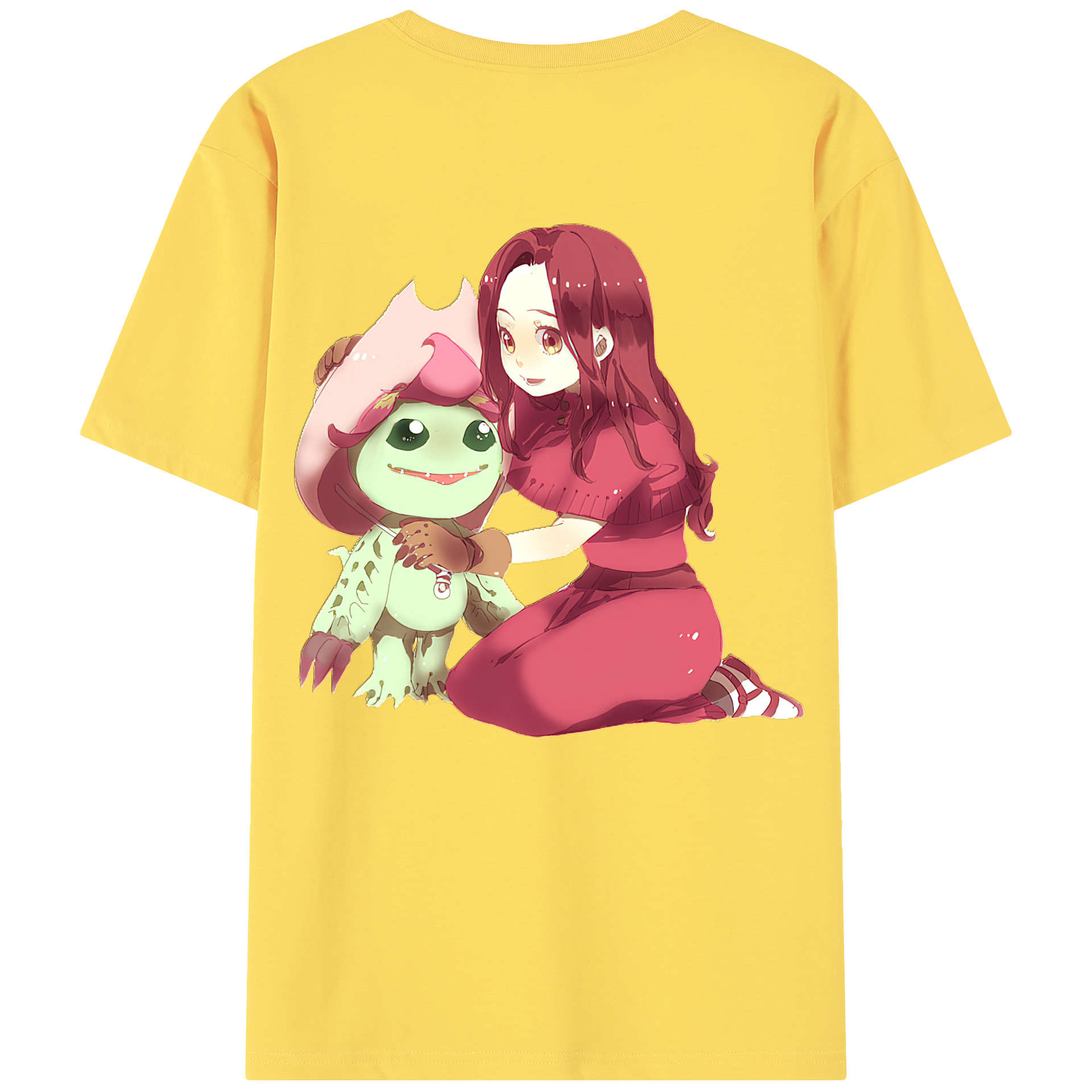 （画像用） Digimon デジタルモンスター/デジモン 綿100％半袖Tシャツ（背面プリント）