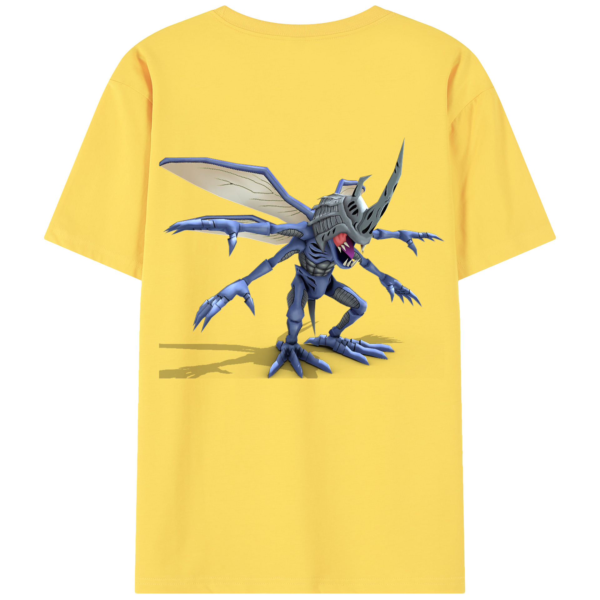 （画像用） Digimon デジタルモンスター/デジモン 綿100％半袖Tシャツ（背面プリント）