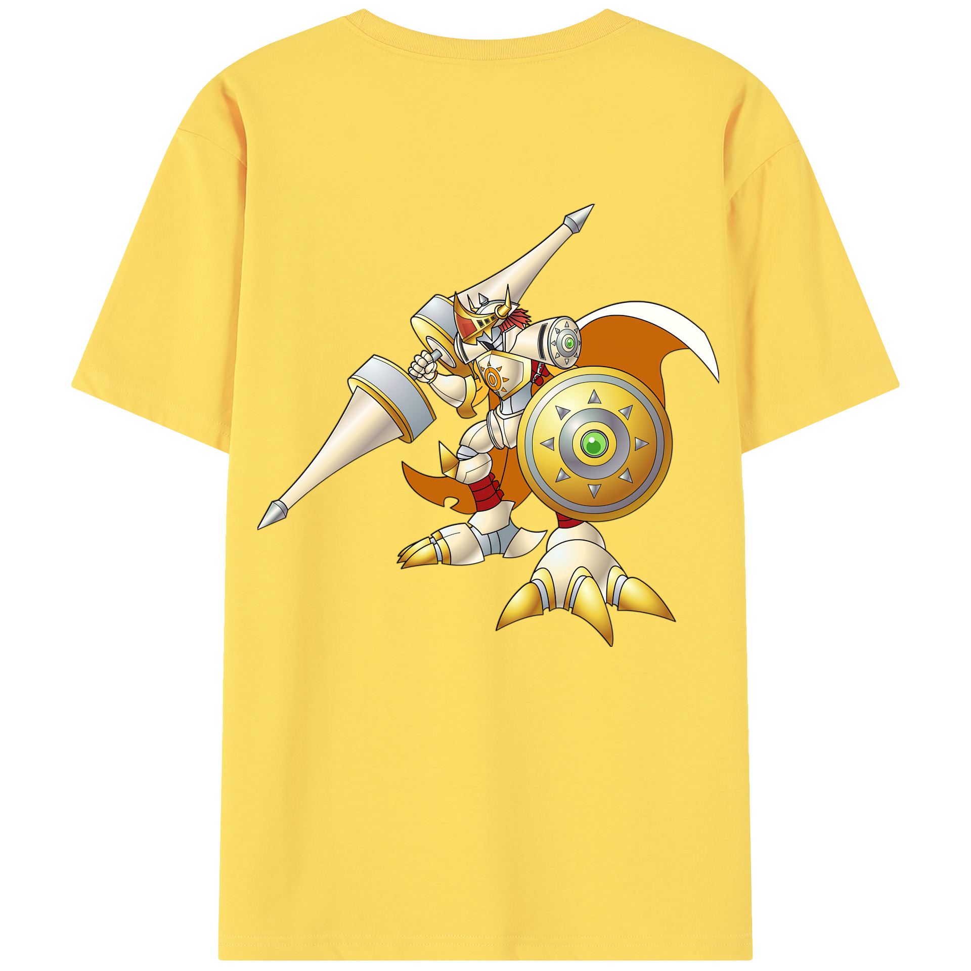 （画像用） Digimon デジタルモンスター/デジモン 綿100％半袖Tシャツ（背面プリント）
