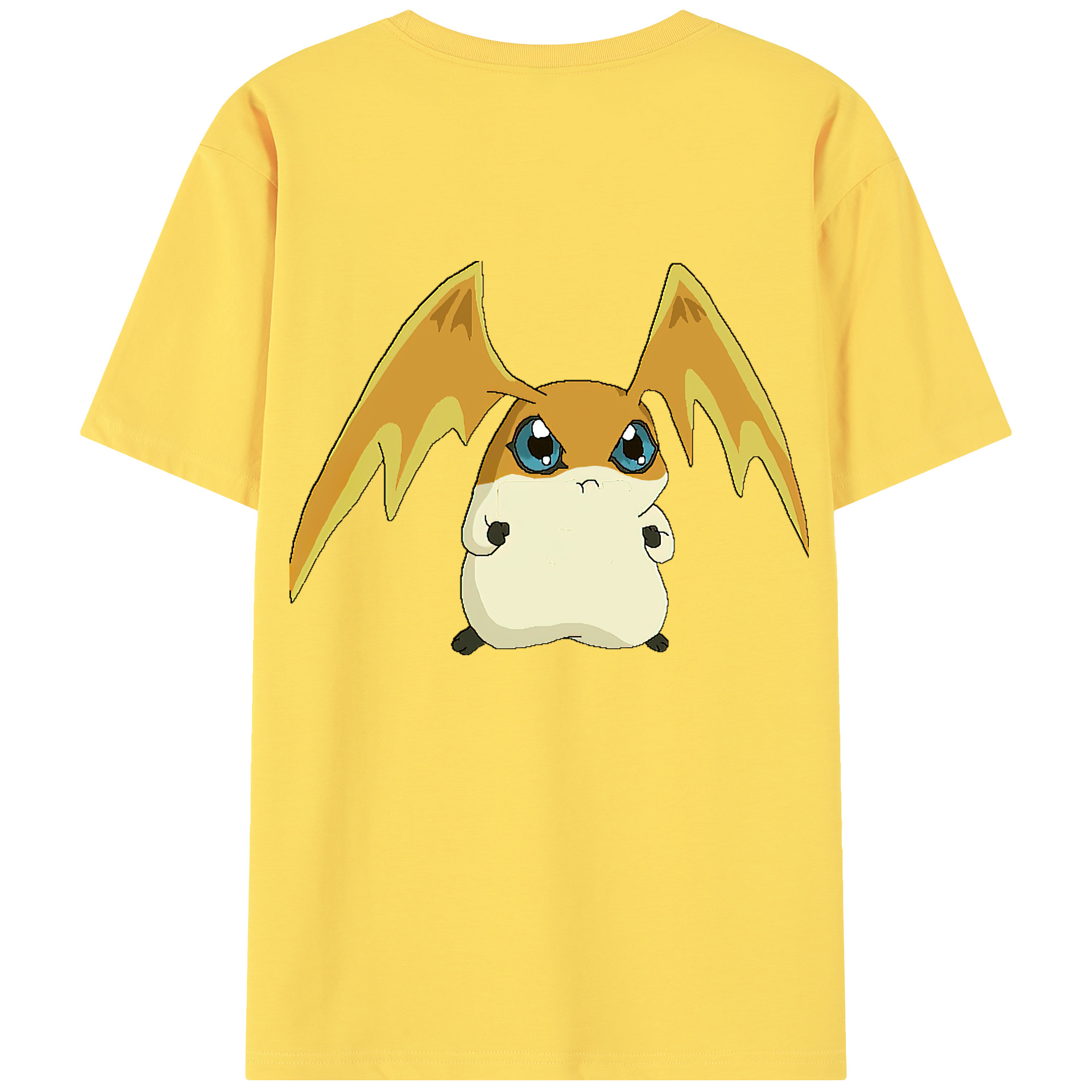 （画像用） Digimon デジタルモンスター/デジモン 綿100％半袖Tシャツ（背面プリント）