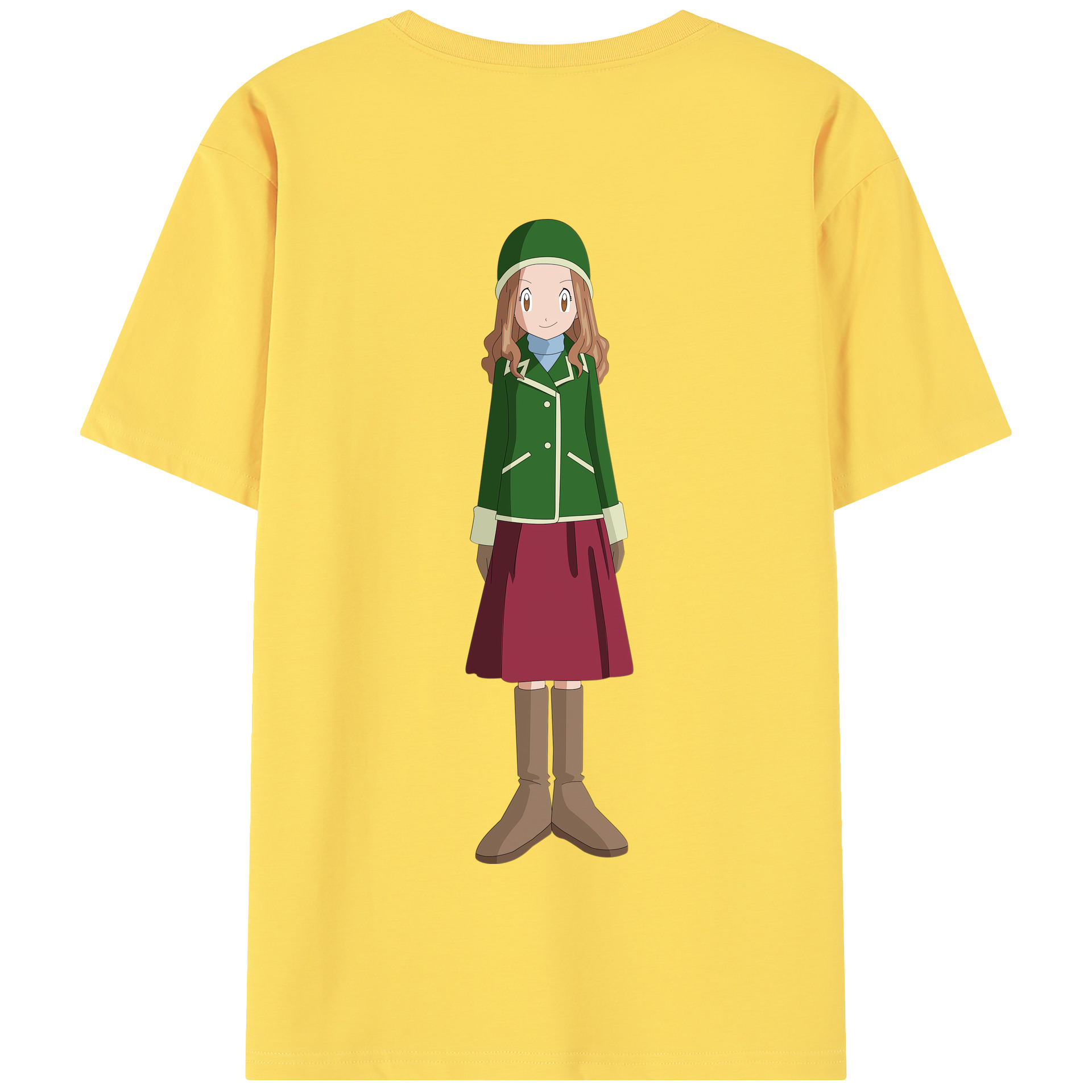 （画像用） Digimon デジタルモンスター/デジモン 綿100％半袖Tシャツ（背面プリント）