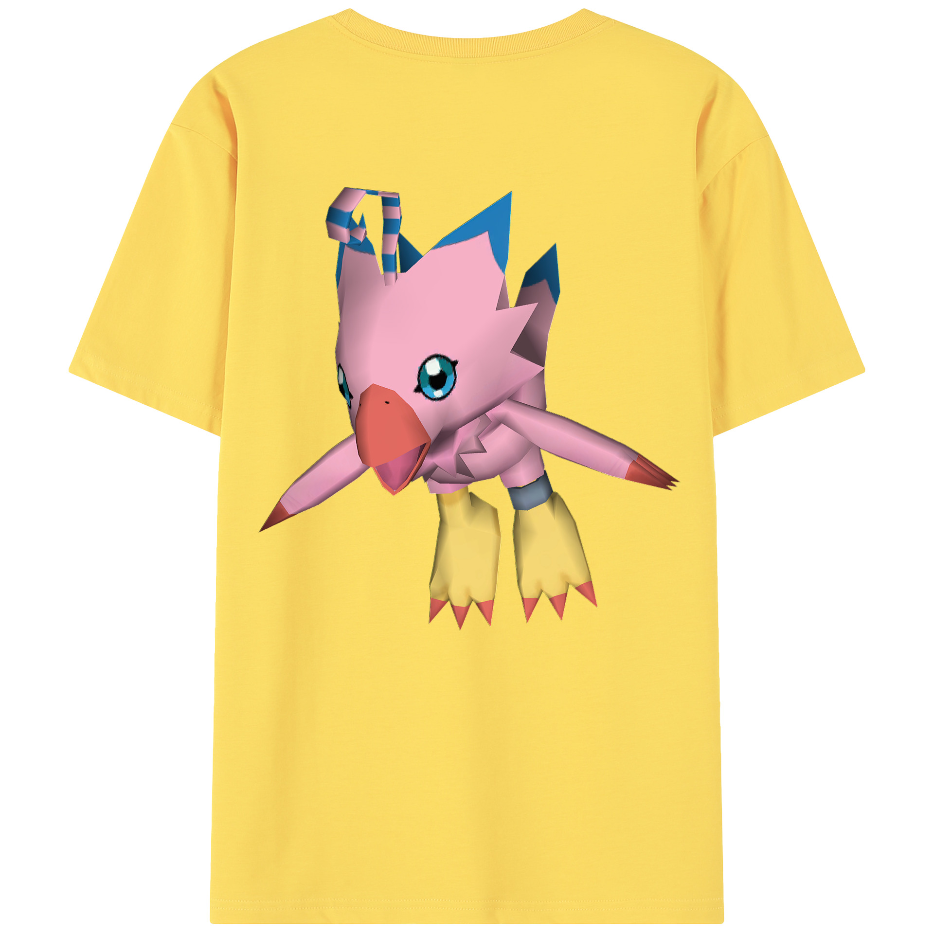 （画像用） Digimon デジタルモンスター/デジモン 綿100％半袖Tシャツ（背面プリント）