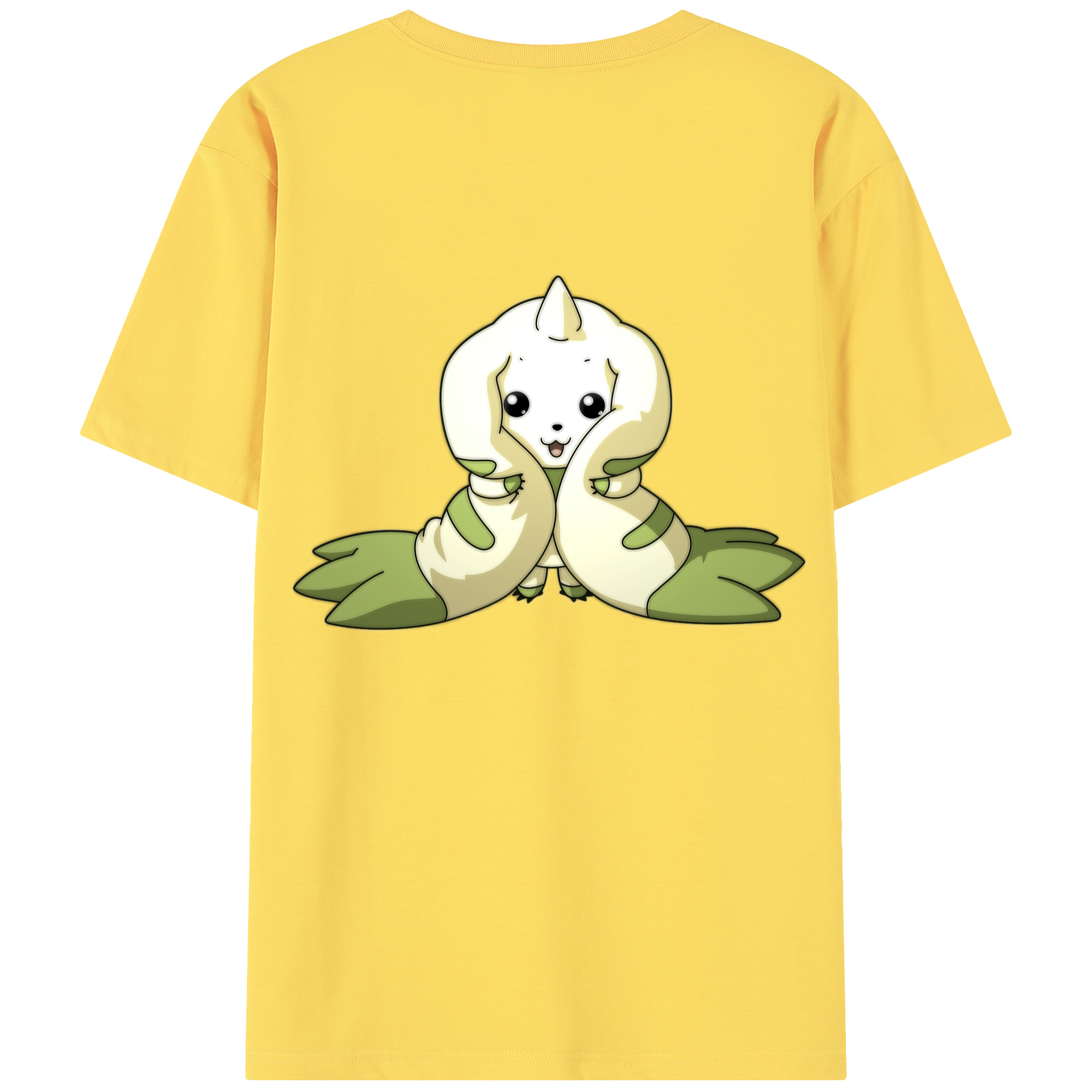 （画像用） Digimon デジタルモンスター/デジモン 綿100％半袖Tシャツ（背面プリント）