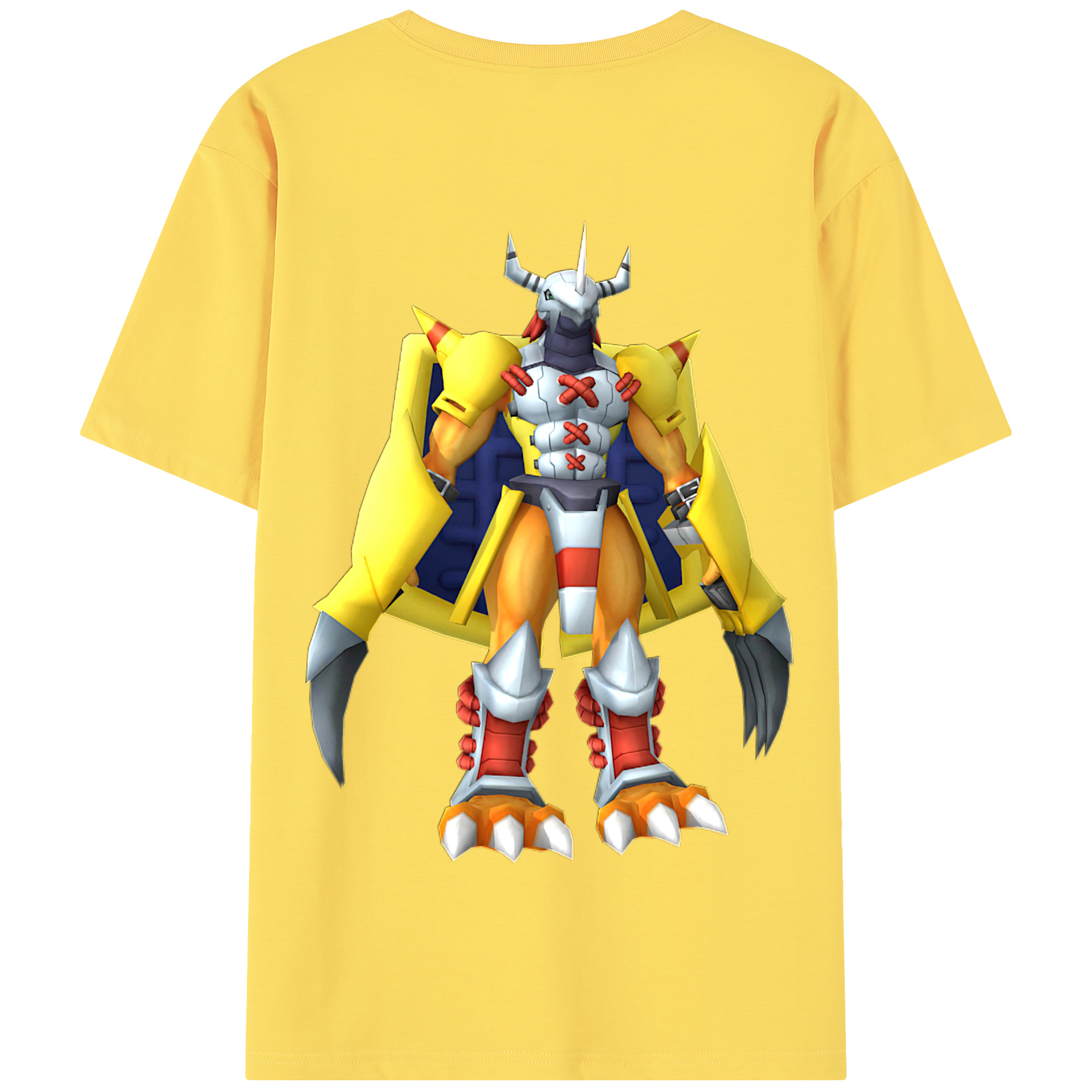 （画像用） Digimon デジタルモンスター/デジモン 綿100％半袖Tシャツ（背面プリント）