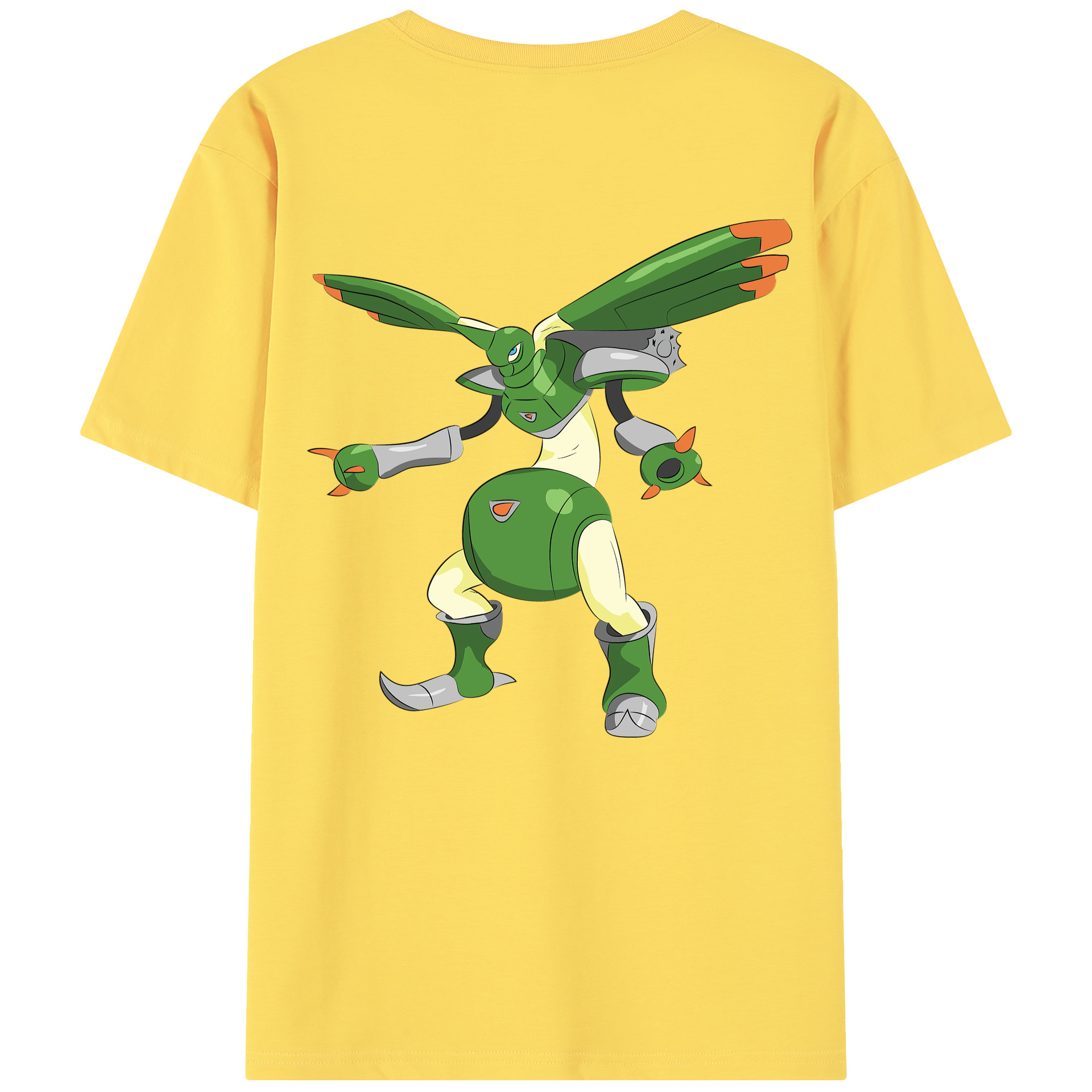 （画像用） Digimon デジタルモンスター/デジモン 綿100％半袖Tシャツ（背面プリント）