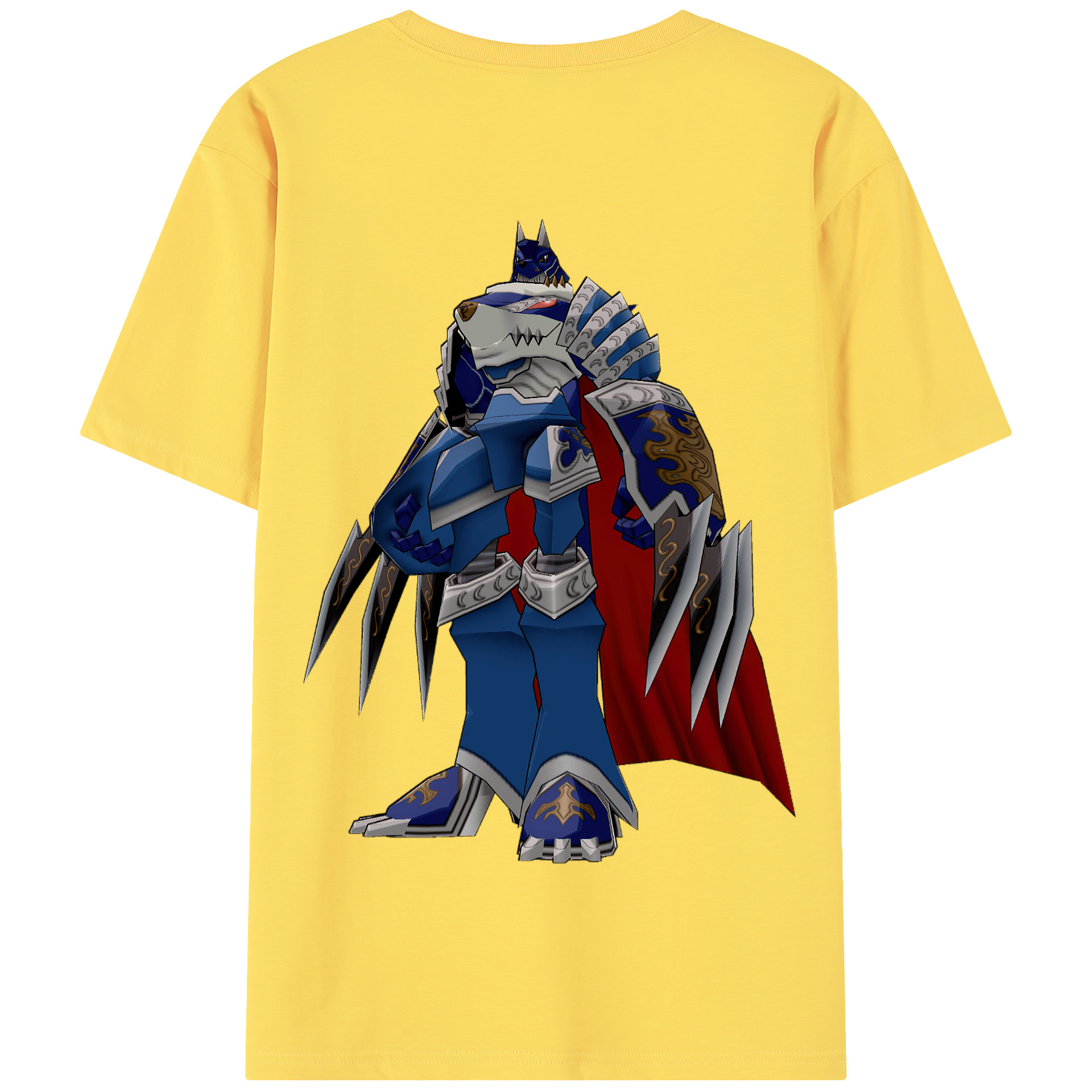 （画像用） Digimon デジタルモンスター/デジモン 綿100％半袖Tシャツ（背面プリント）
