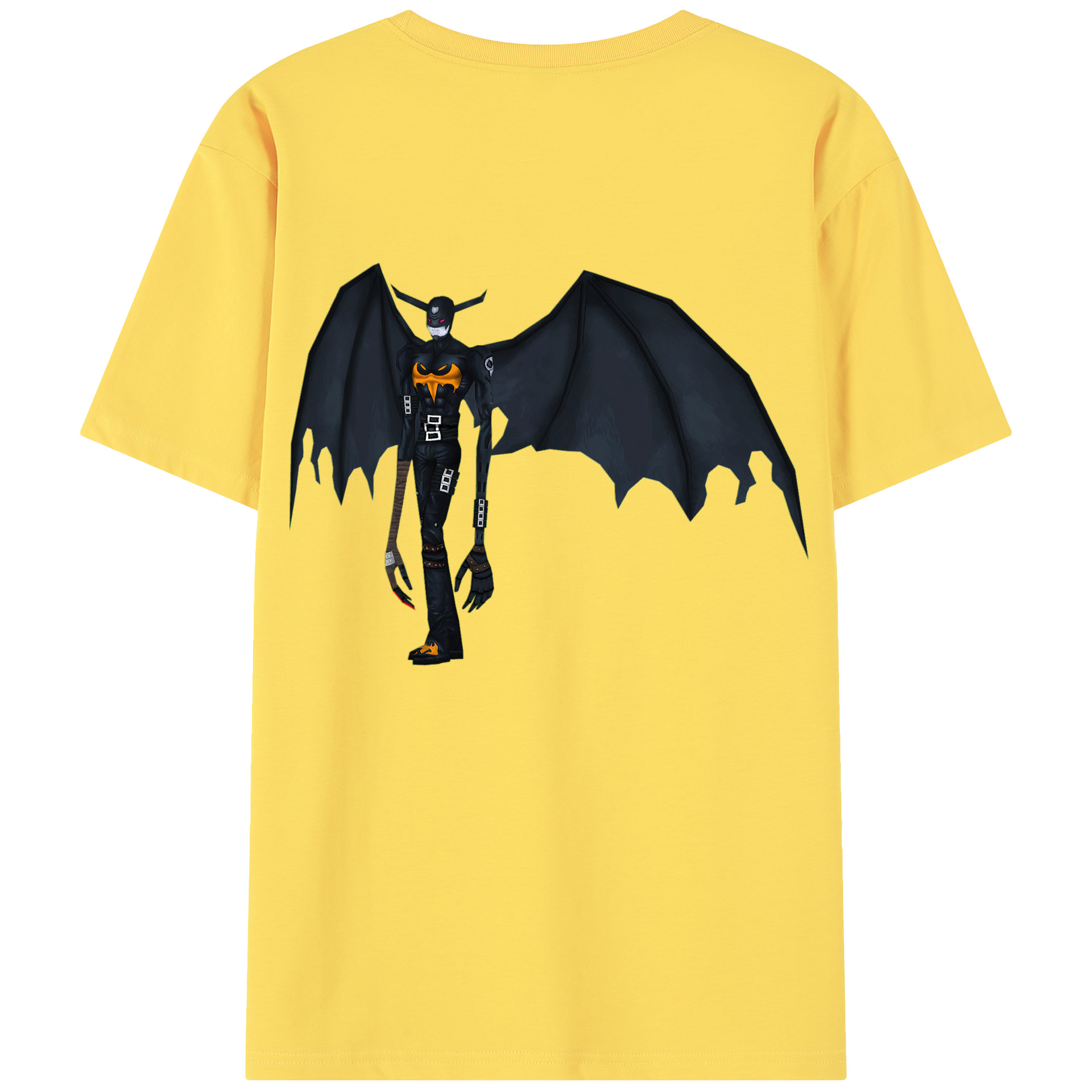 （画像用） Digimon デジタルモンスター/デジモン 綿100％半袖Tシャツ（背面プリント）