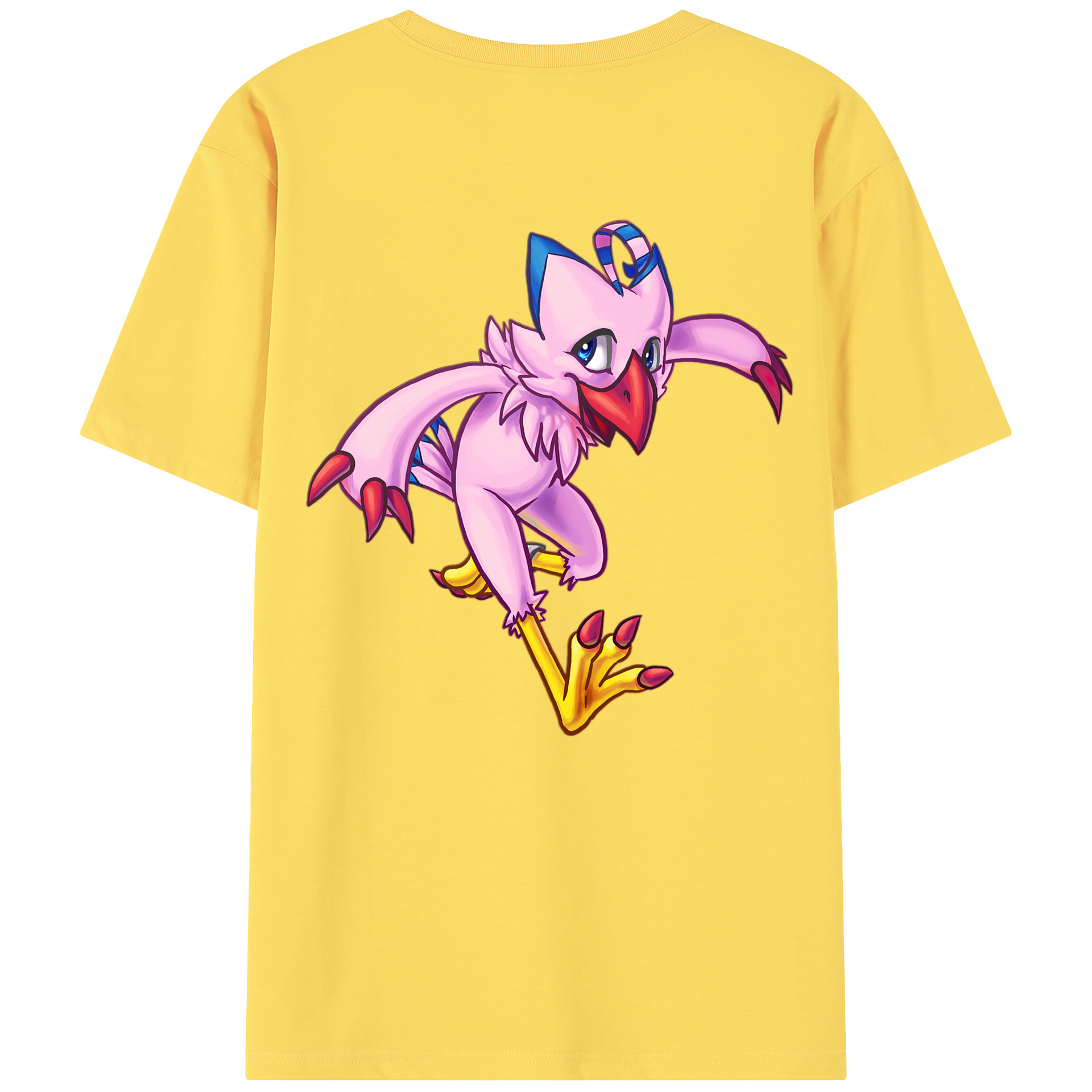 （画像用） Digimon デジタルモンスター/デジモン 綿100％半袖Tシャツ（背面プリント）