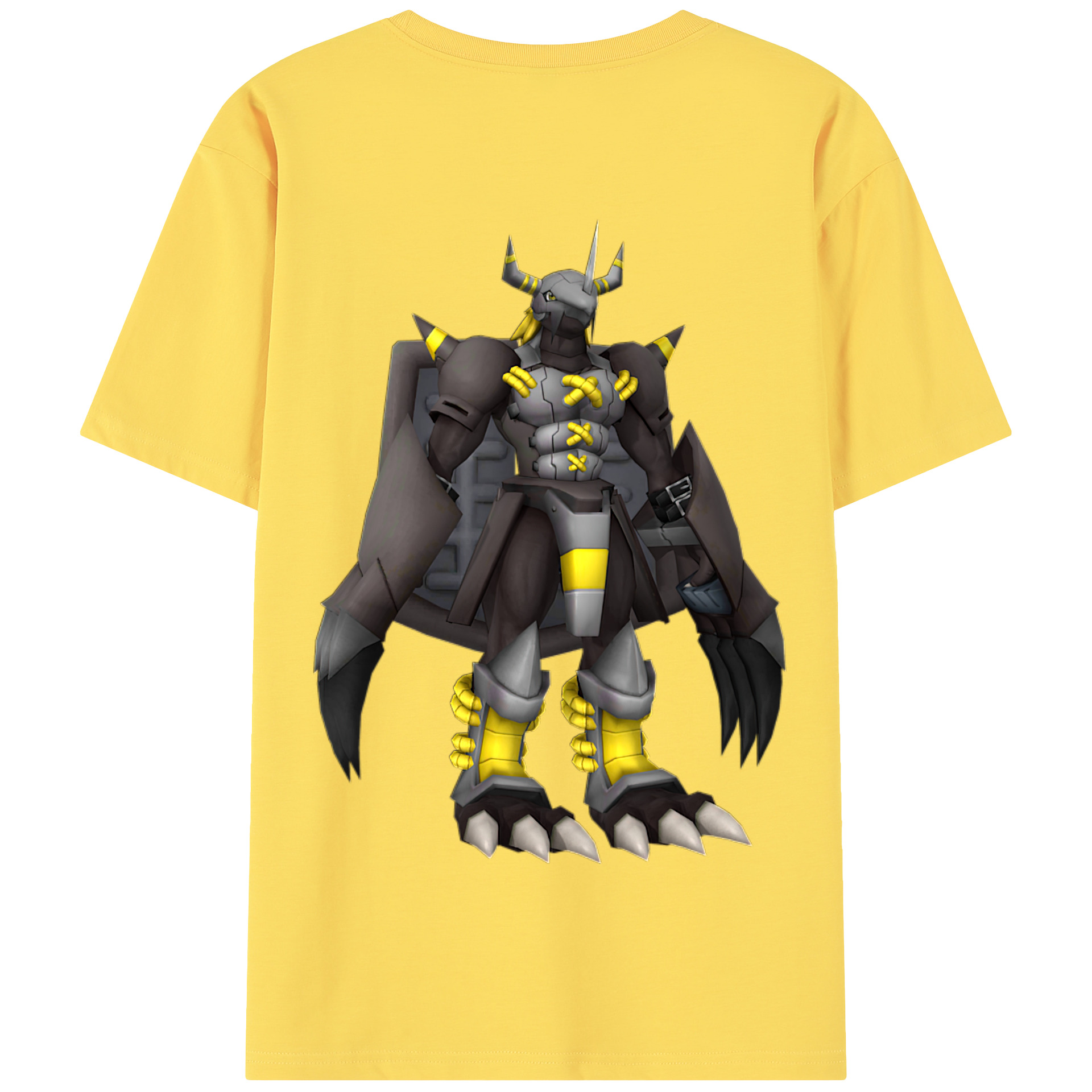 （画像用） Digimon デジタルモンスター/デジモン 綿100％半袖Tシャツ（背面プリント）